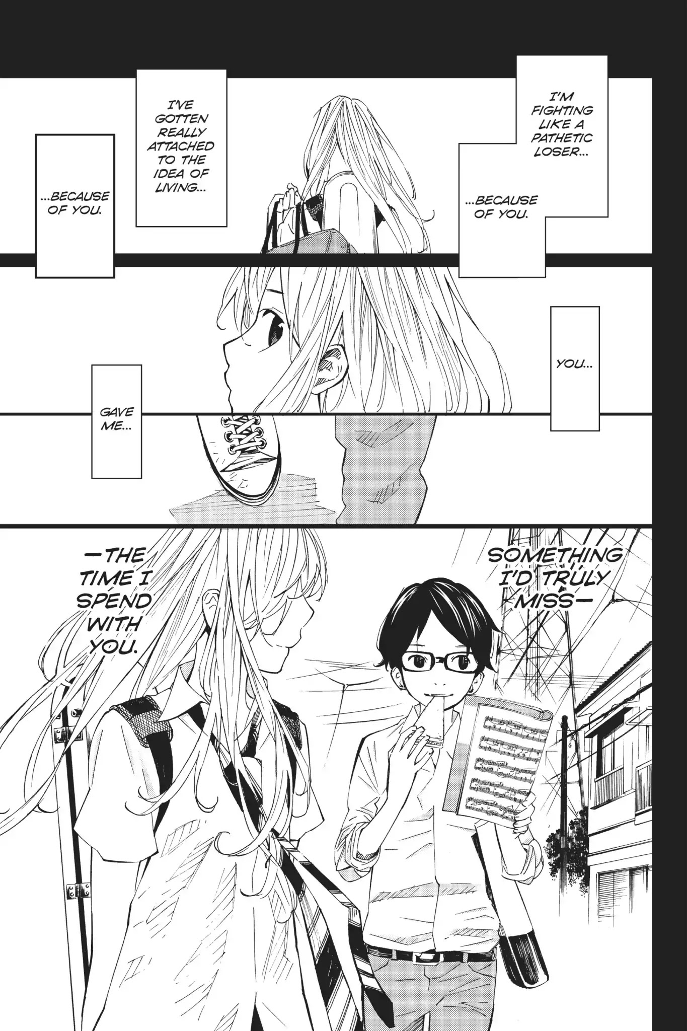 Shigatsu wa Kimi no Uso Chapter 41 page 35 - Chapter 41: Snow