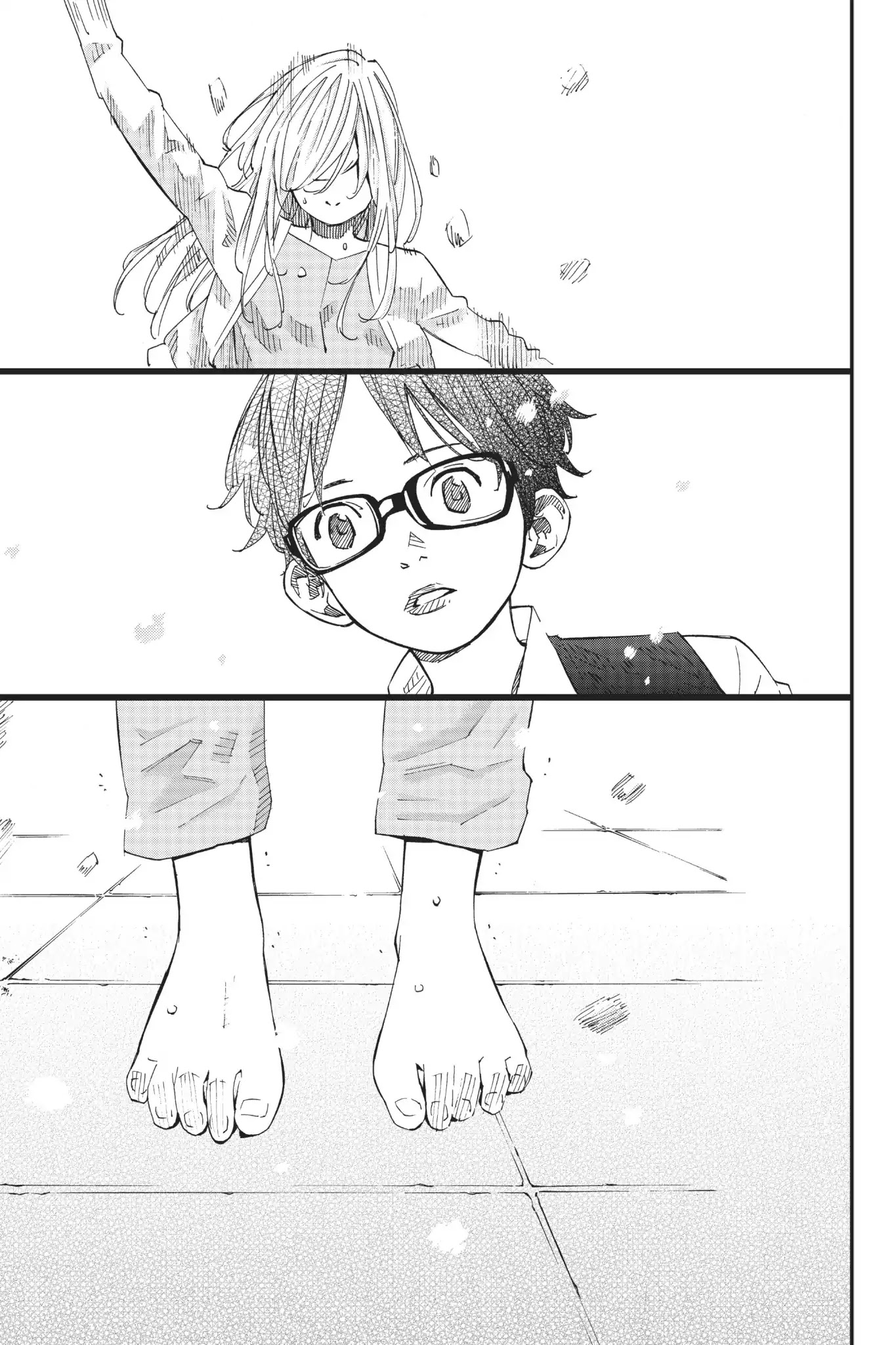 Shigatsu wa Kimi no Uso Chapter 41 page 42 - Chapter 41: Snow