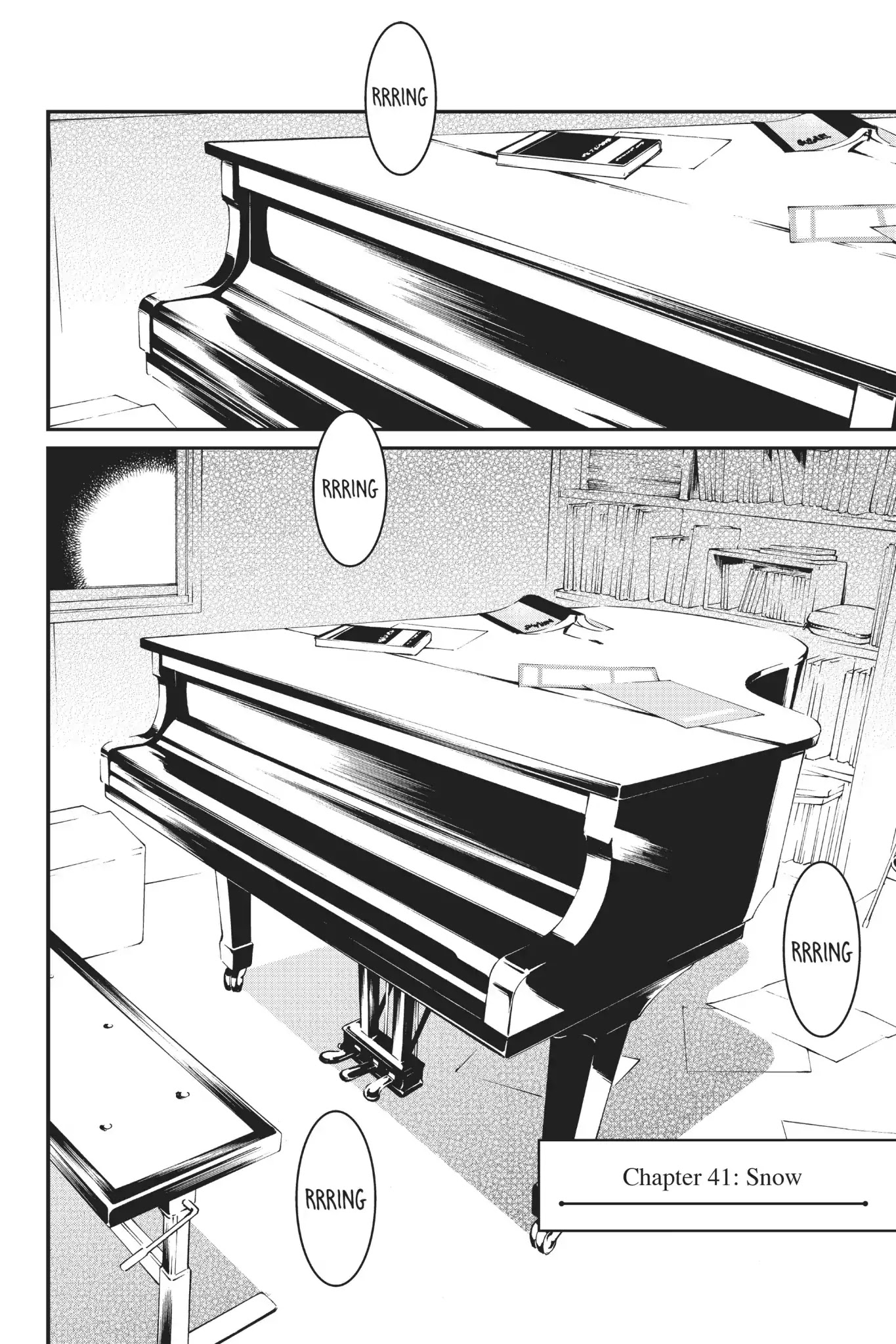 Shigatsu wa Kimi no Uso Chapter 41 page 8 - Chapter 41: Snow