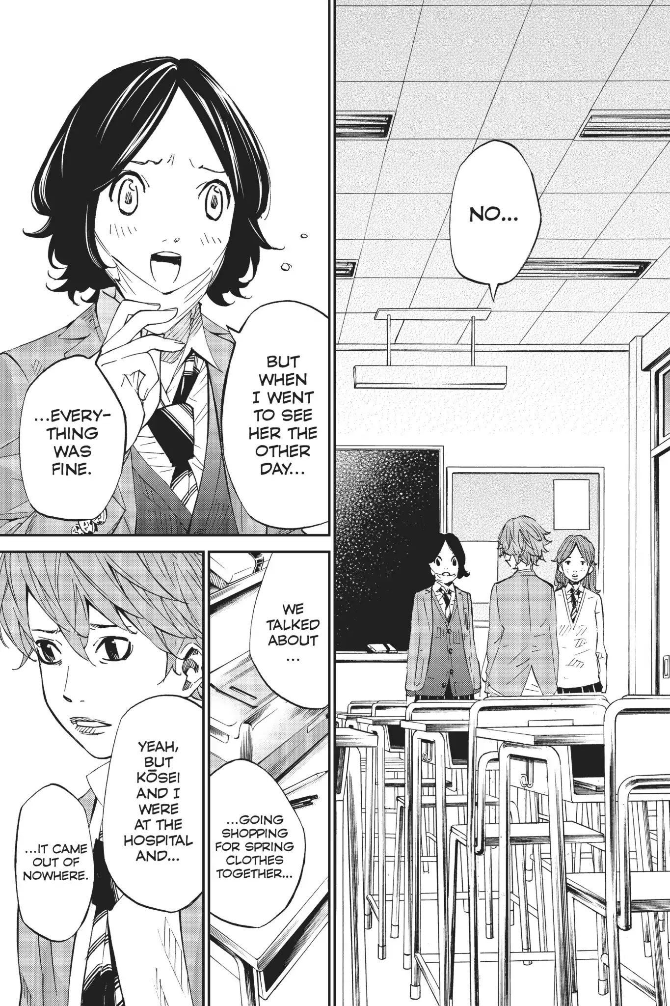 Shigatsu wa Kimi no Uso Chapter 41 page 9 - Chapter 41: Snow