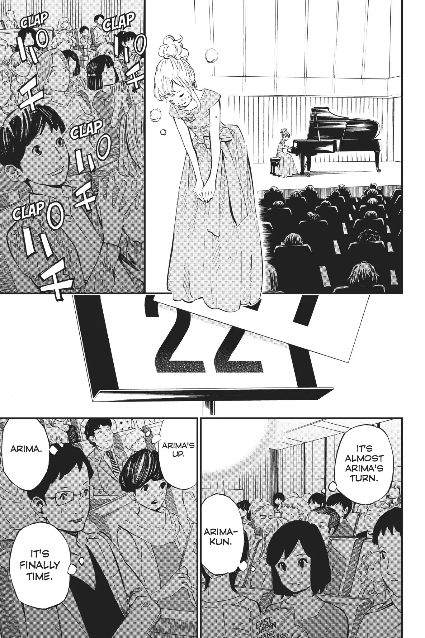 Shigatsu wa Kimi no Uso Chapter 42 page 14 - Chapter 42: Again