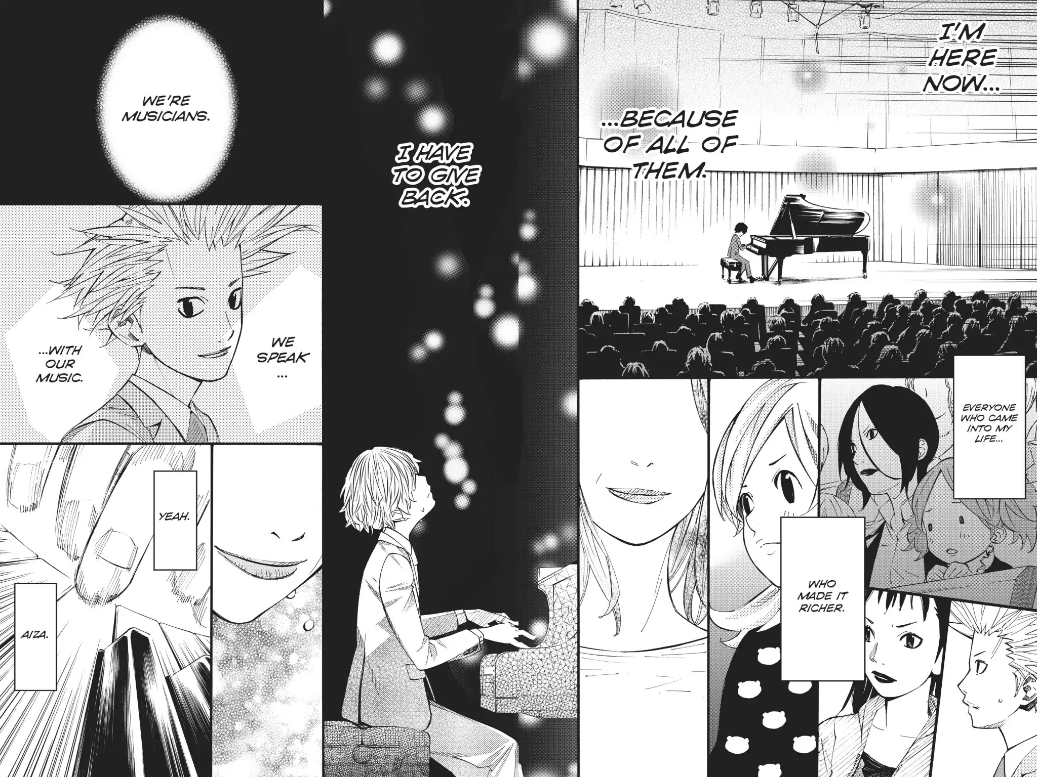 Shigatsu wa Kimi no Uso Chapter 42 page 35 - Chapter 42: Again