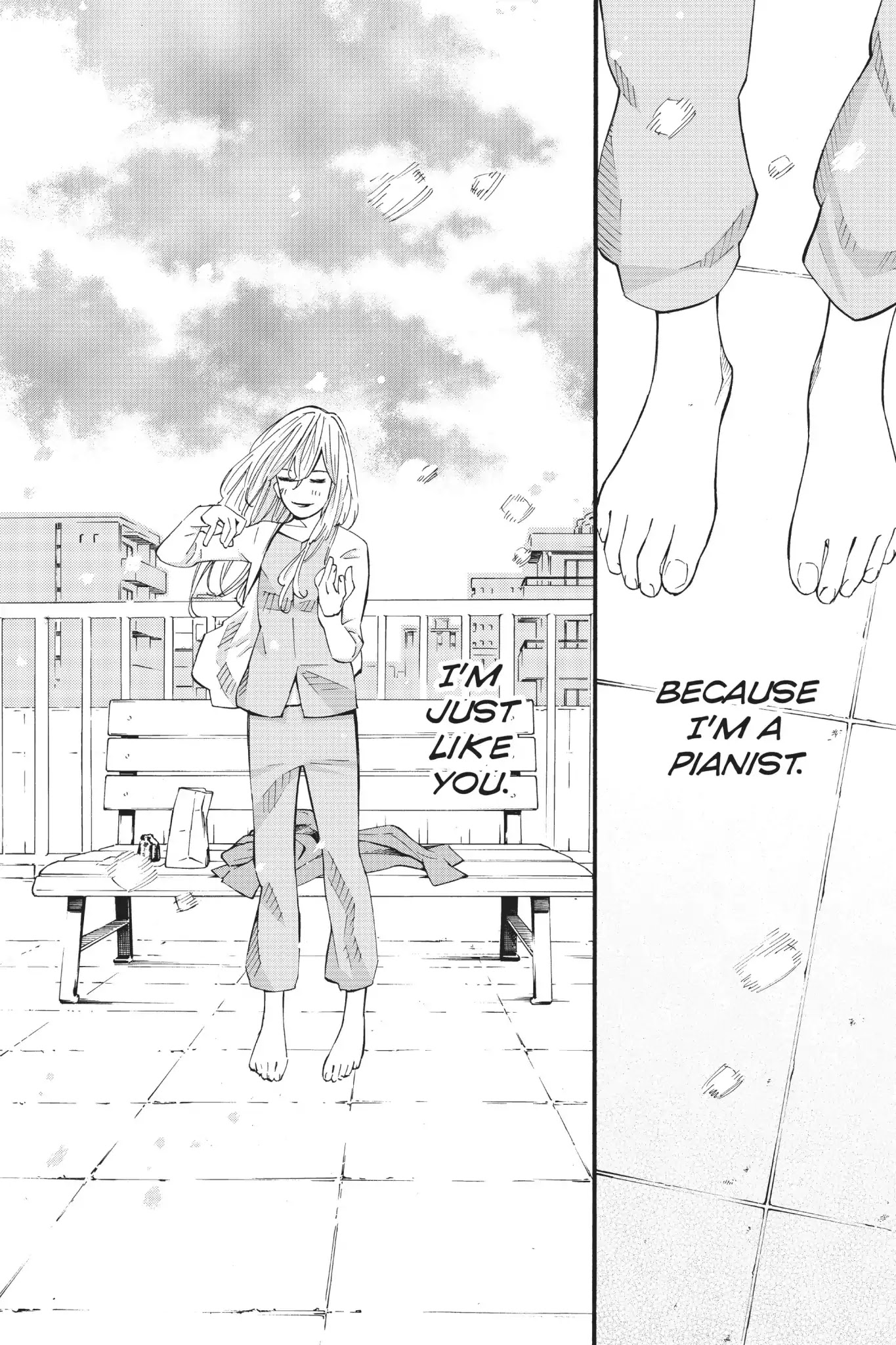 Shigatsu wa Kimi no Uso Chapter 42 page 40 - Chapter 42: Again