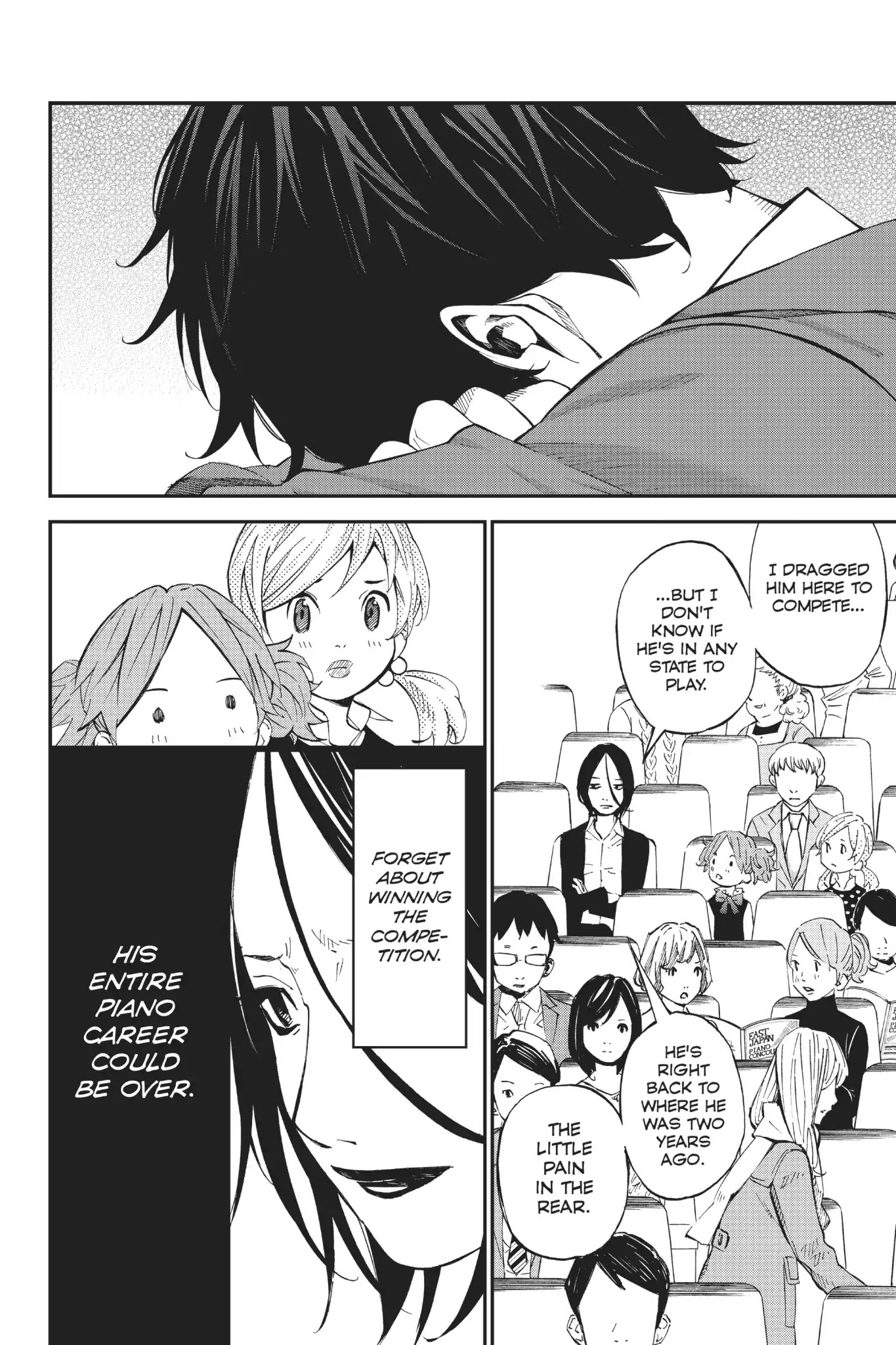 Shigatsu wa Kimi no Uso Chapter 42 page 9 - Chapter 42: Again