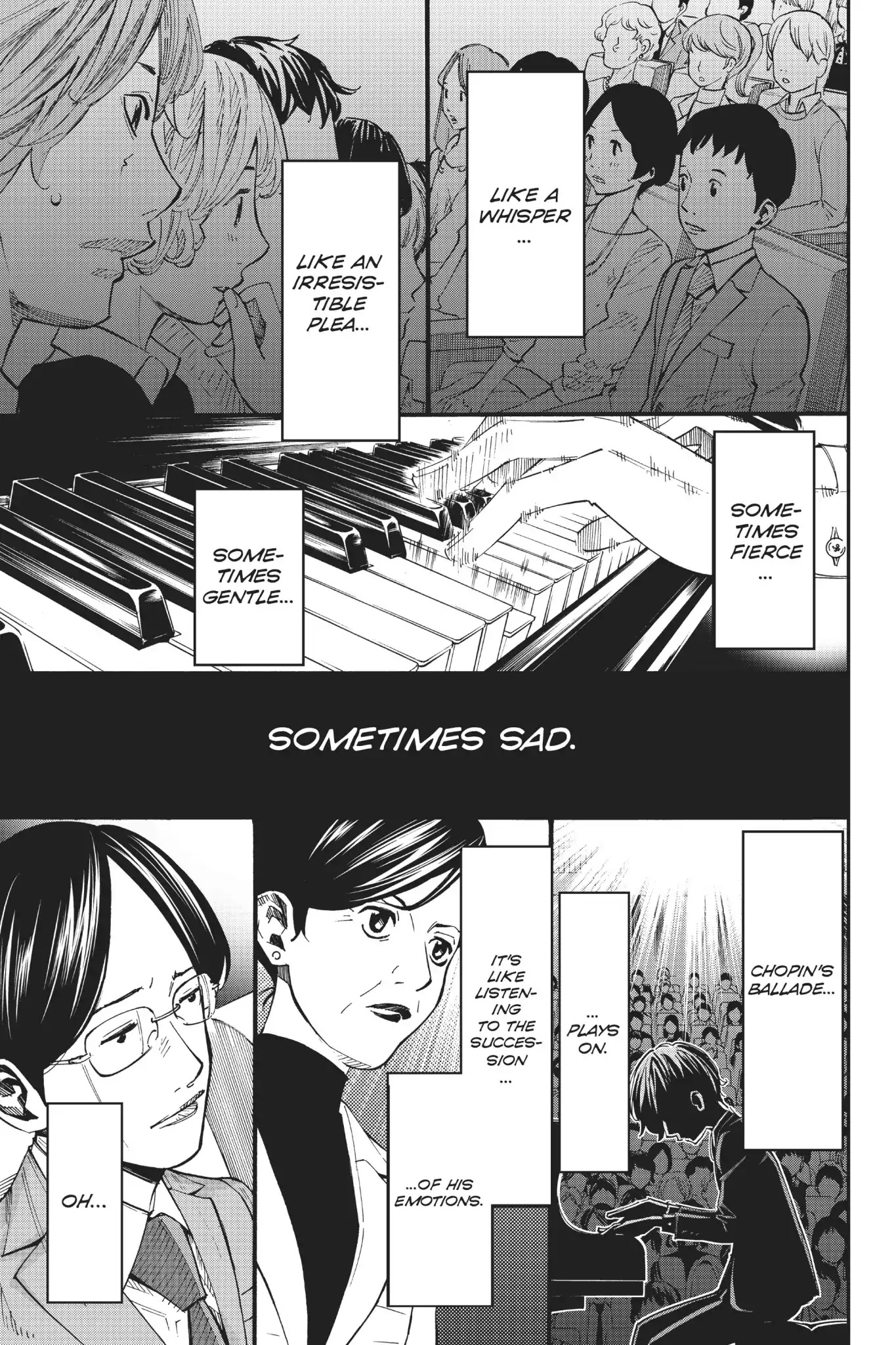 Shigatsu wa Kimi no Uso Chapter 43 page 1 - Chapter 43: Ballade