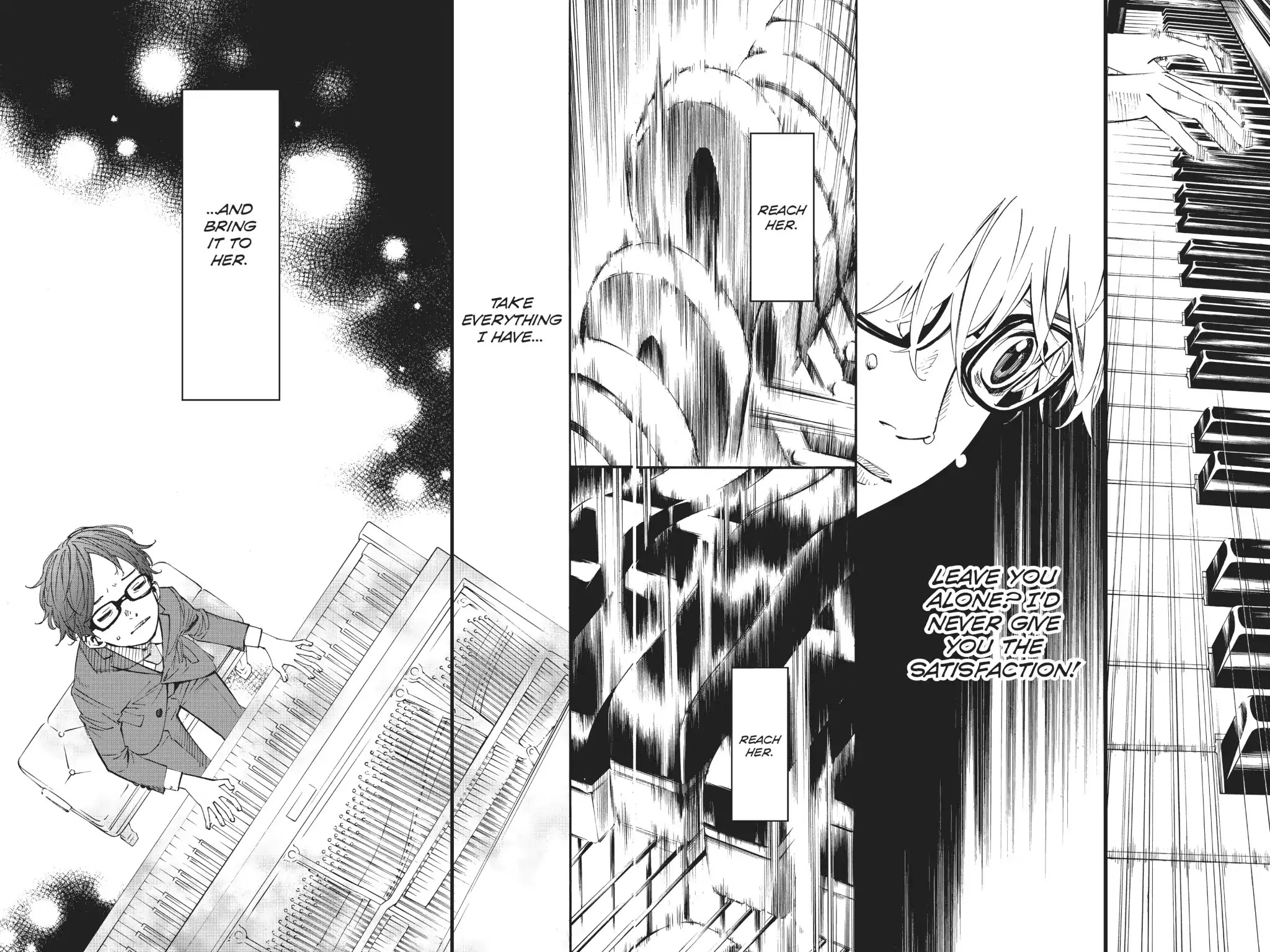 Shigatsu wa Kimi no Uso Chapter 43 page 14 - Chapter 43: Ballade