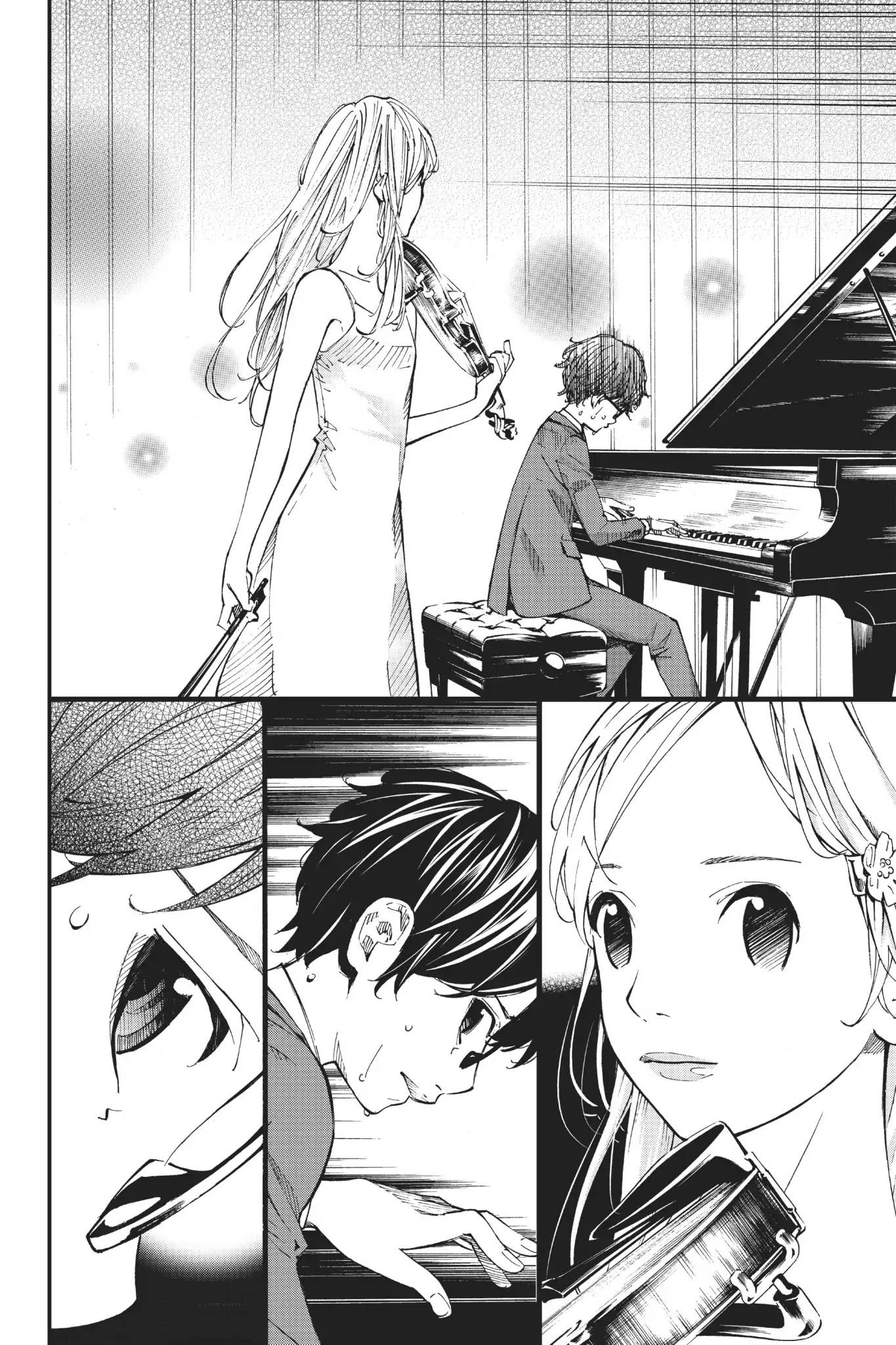 Shigatsu wa Kimi no Uso Chapter 43 page 23 - Chapter 43: Ballade