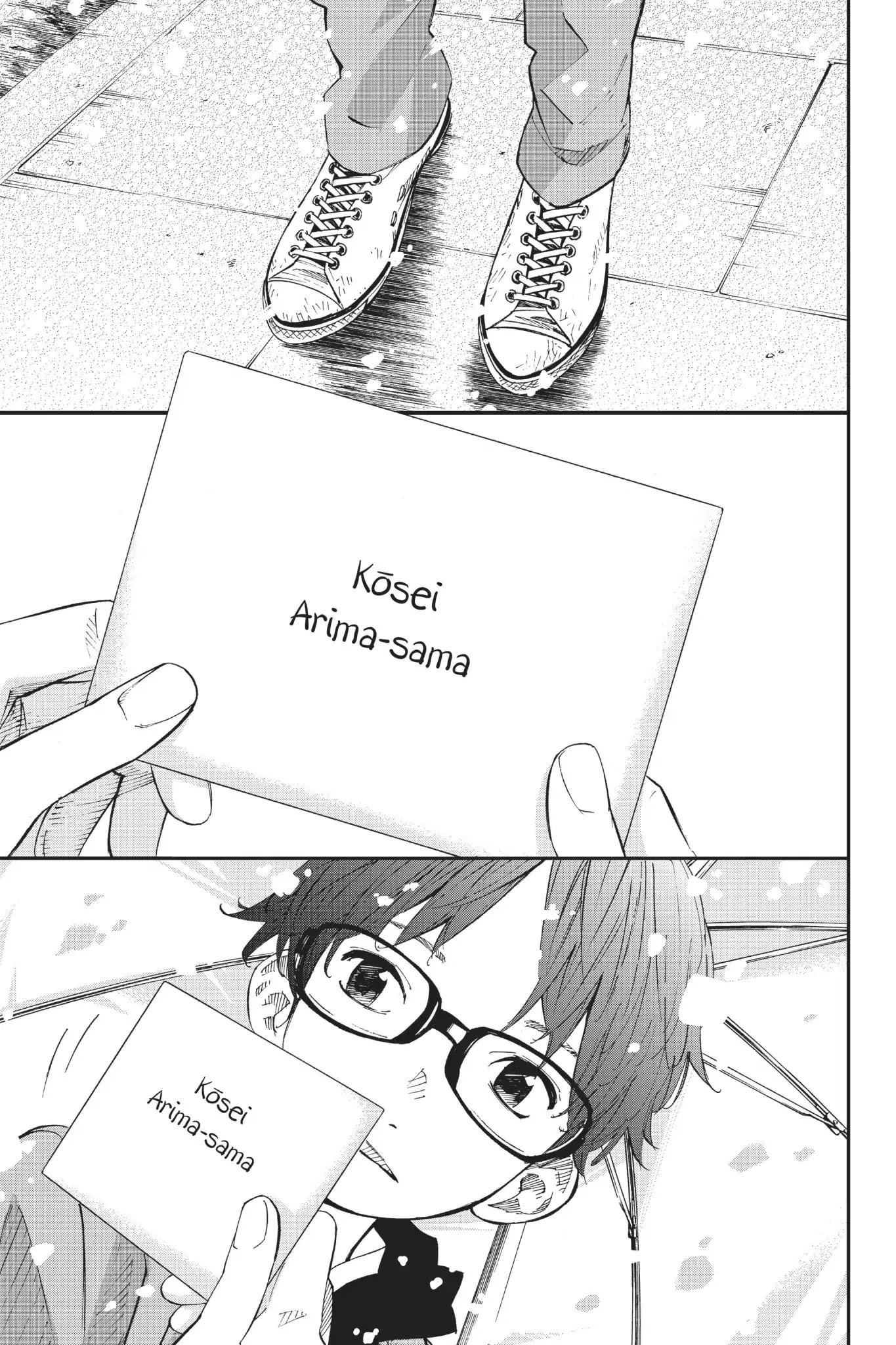 Shigatsu wa Kimi no Uso Chapter 43 page 40 - Chapter 43: Ballade