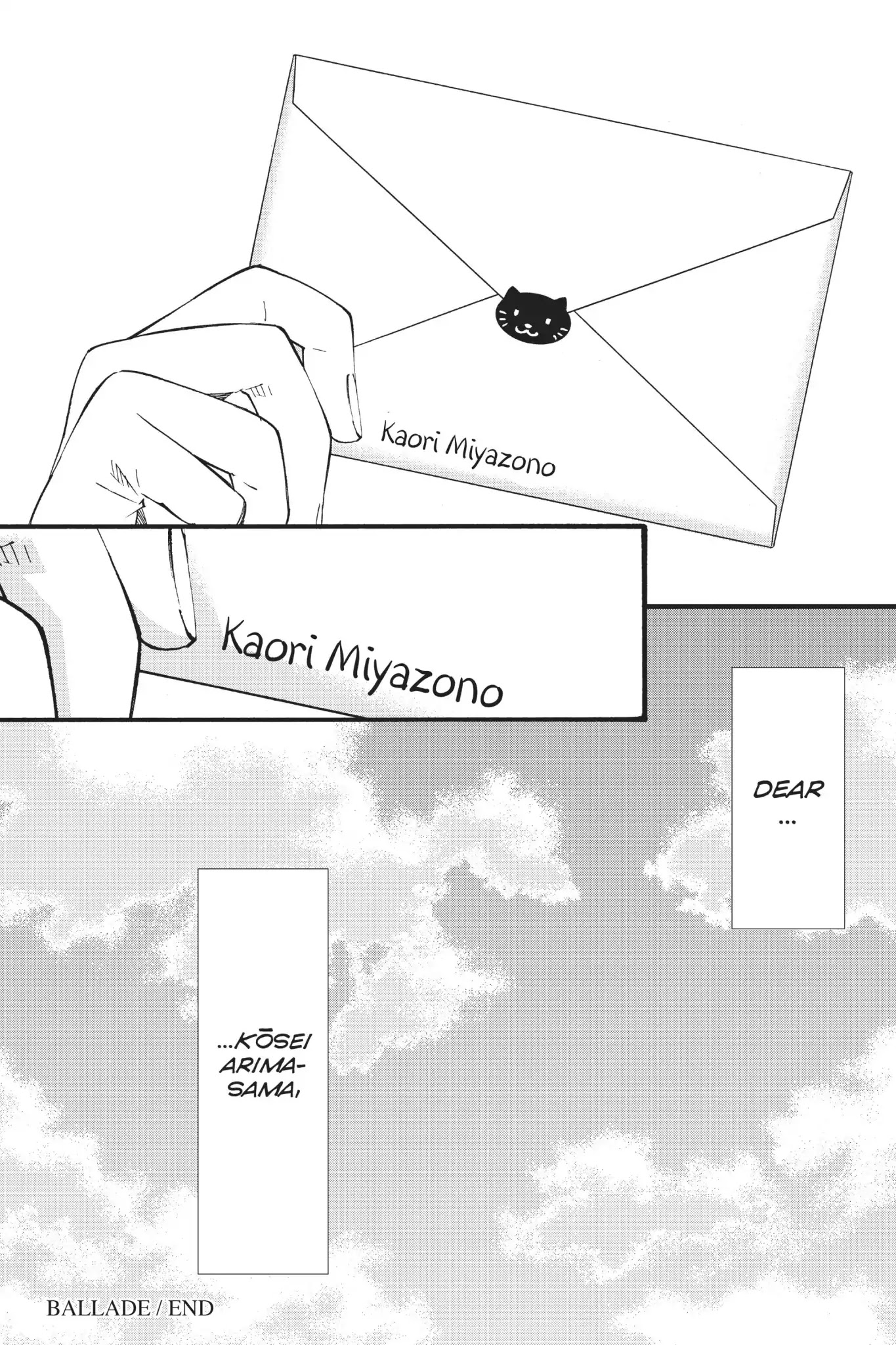 Shigatsu wa Kimi no Uso Chapter 43 page 41 - Chapter 43: Ballade