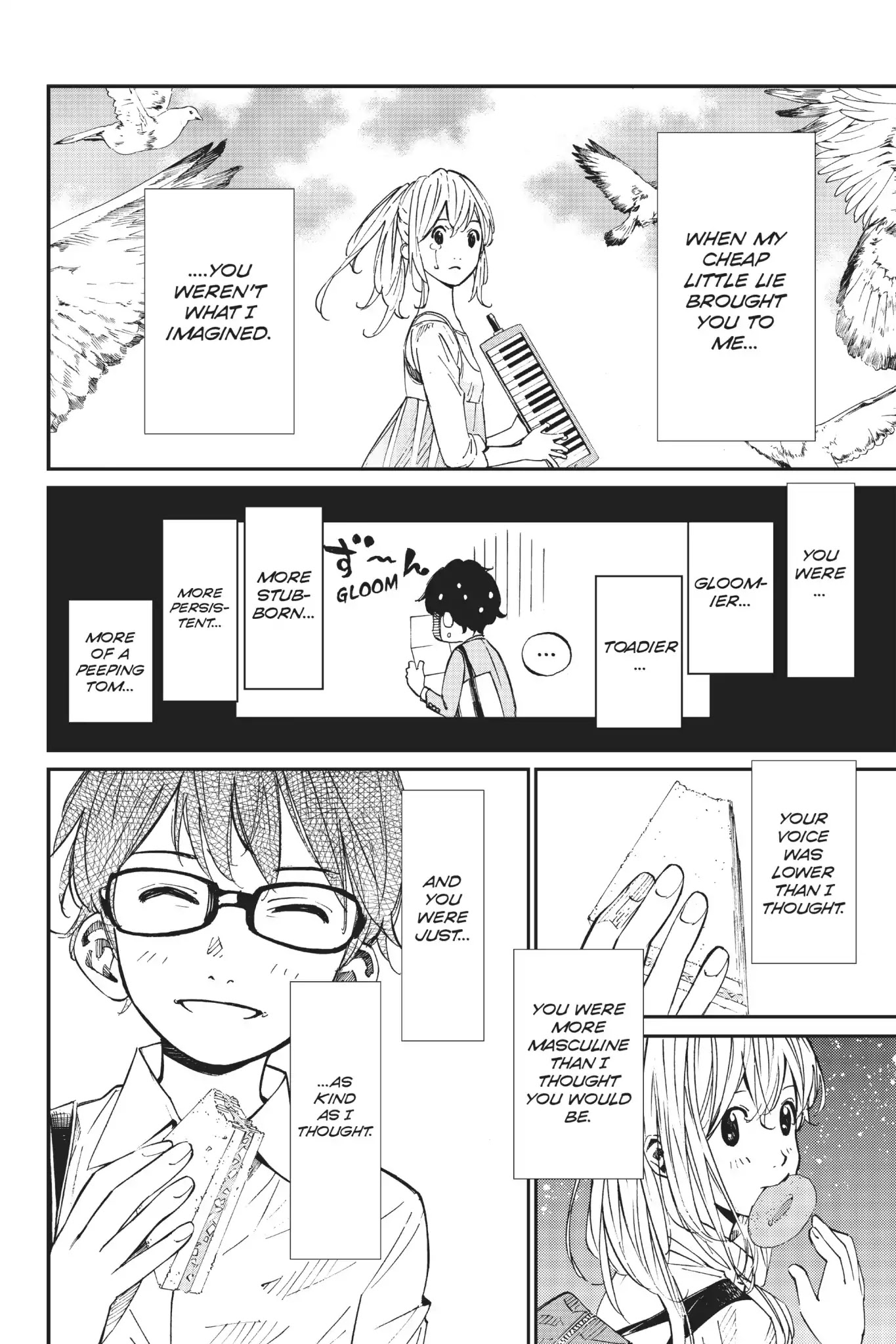 Shigatsu wa Kimi no Uso Chapter 44 page 21 - Chapter 44: Spring Breeze [END]