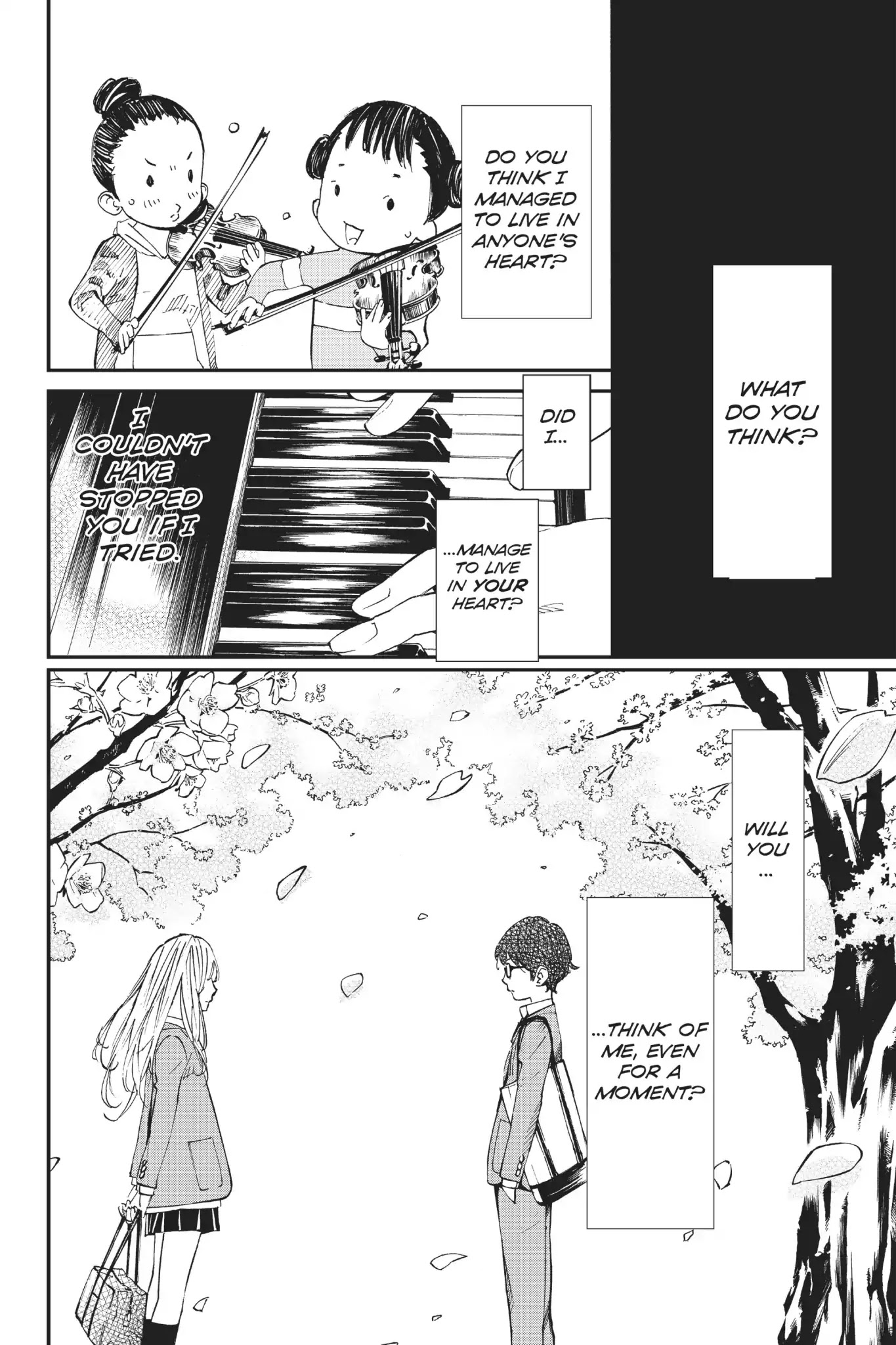 Shigatsu wa Kimi no Uso Chapter 44 page 25 - Chapter 44: Spring Breeze [END]