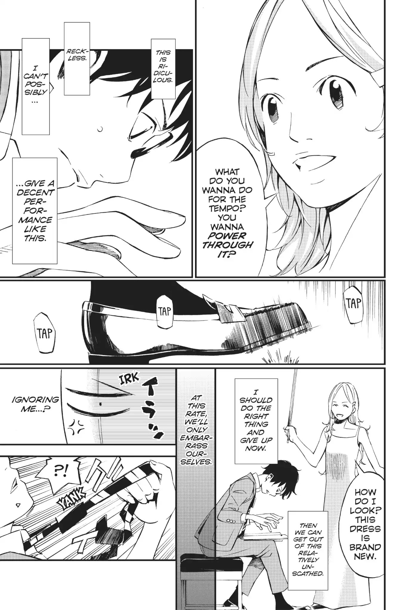 Shigatsu wa Kimi no Uso Chapter 5 page 17 - Chapter 5: A Dark Ocean