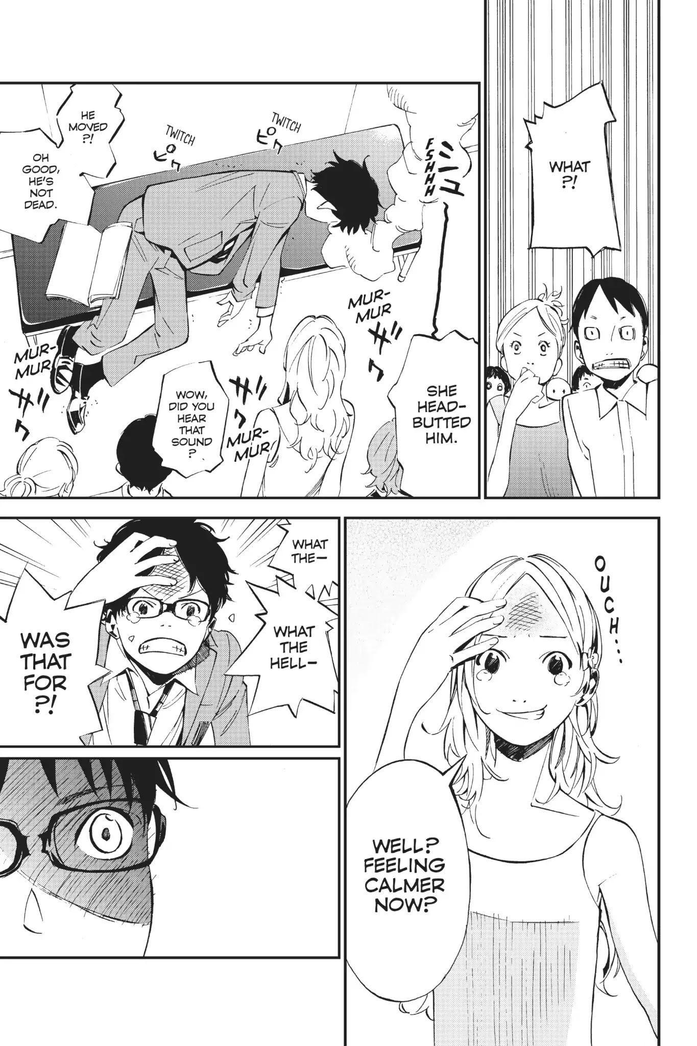 Shigatsu wa Kimi no Uso Chapter 5 page 19 - Chapter 5: A Dark Ocean