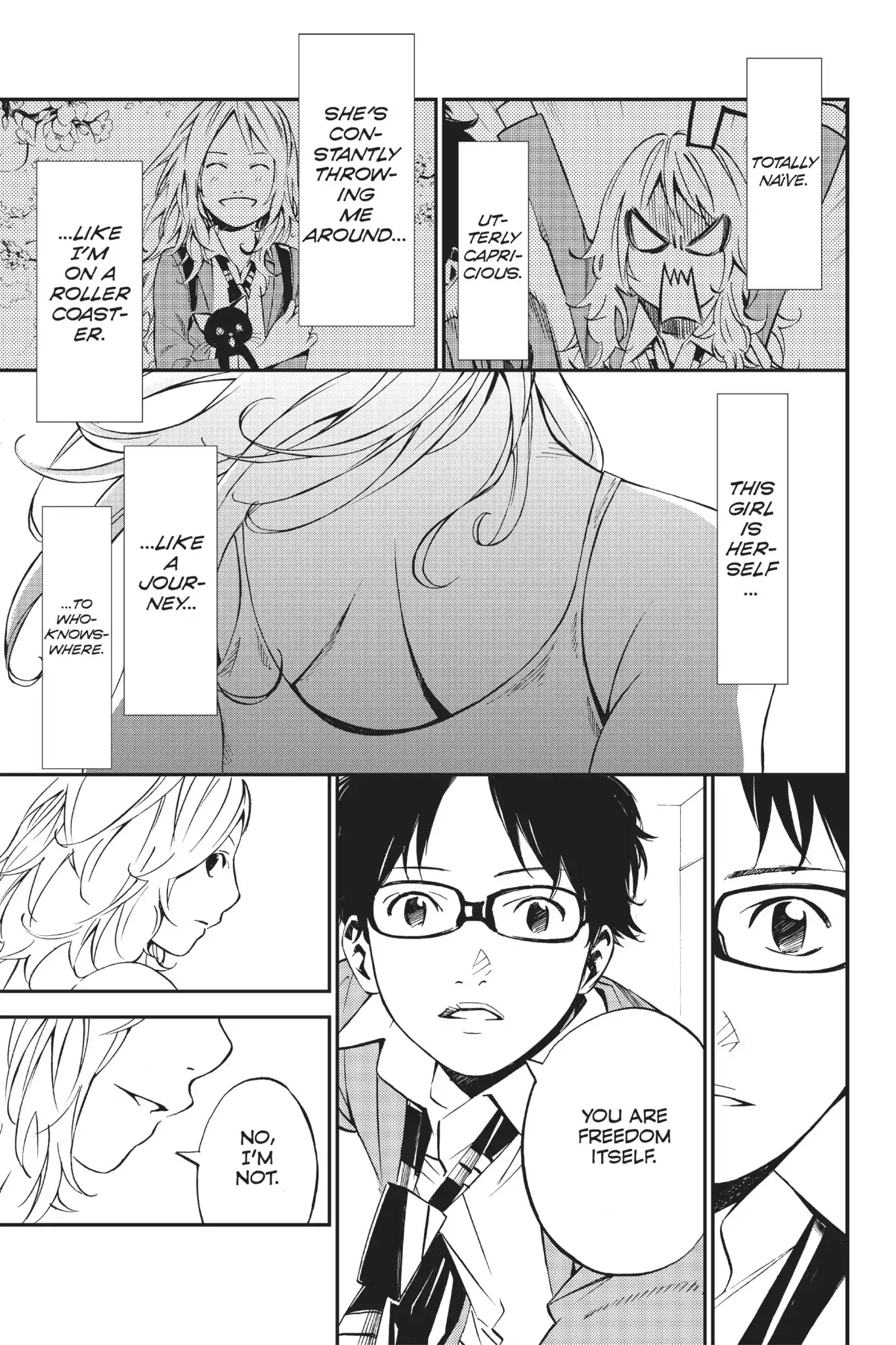 Shigatsu wa Kimi no Uso Chapter 5 page 24 - Chapter 5: A Dark Ocean