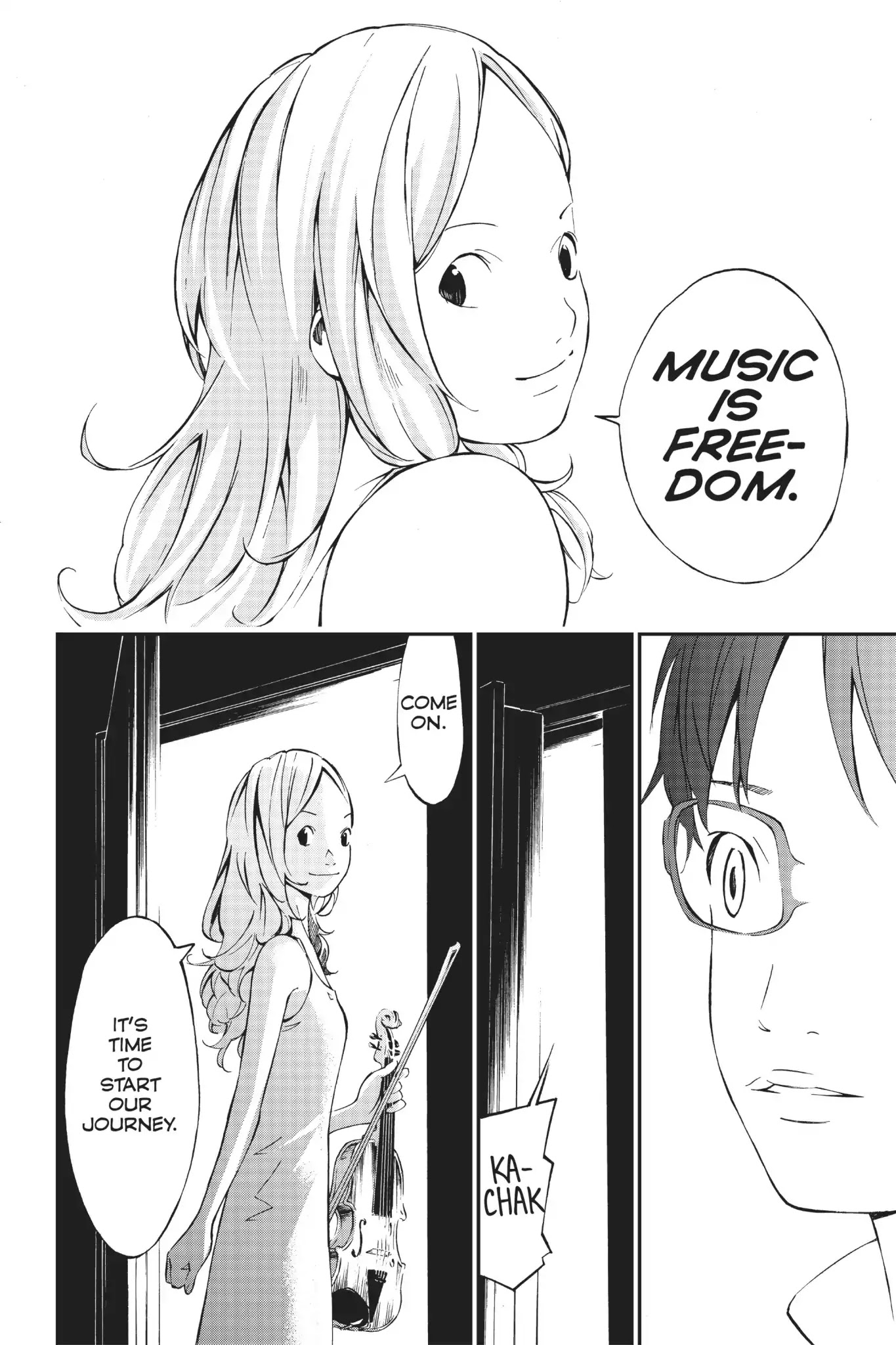 Shigatsu wa Kimi no Uso Chapter 5 page 25 - Chapter 5: A Dark Ocean