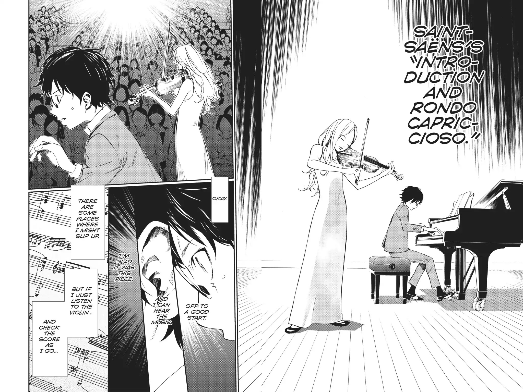 Shigatsu wa Kimi no Uso Chapter 5 page 33 - Chapter 5: A Dark Ocean