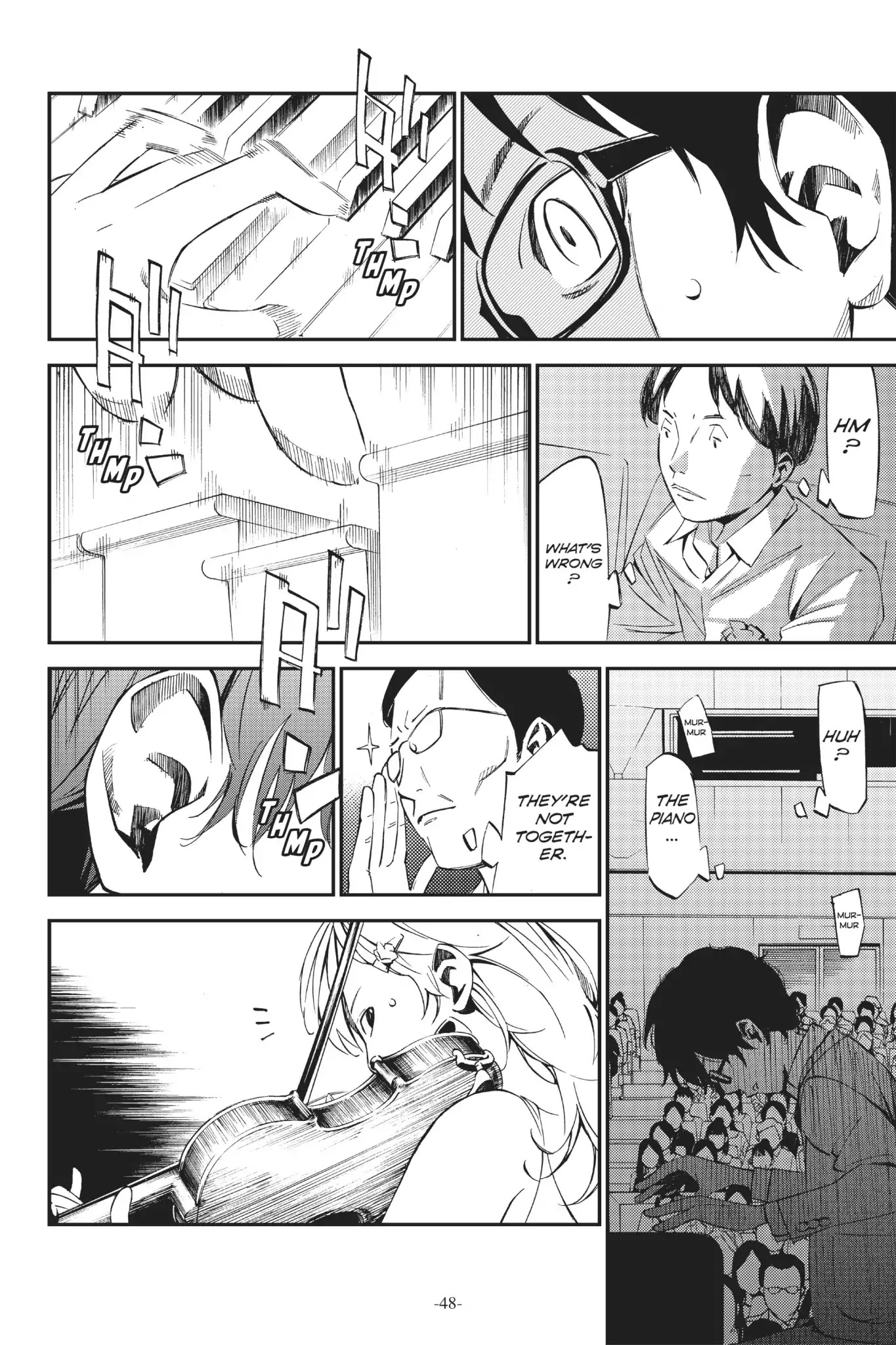 Shigatsu wa Kimi no Uso Chapter 5 page 43 - Chapter 5: A Dark Ocean