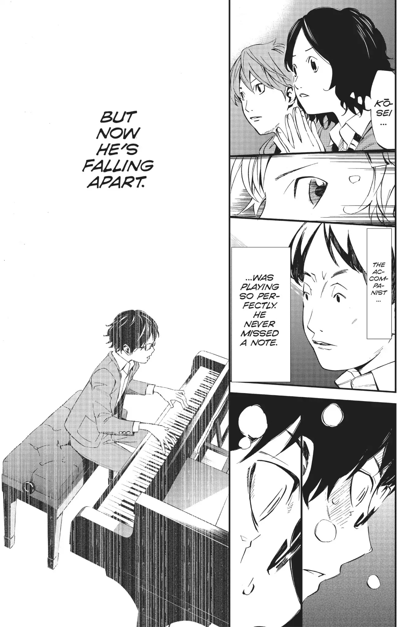 Shigatsu wa Kimi no Uso Chapter 5 page 44 - Chapter 5: A Dark Ocean