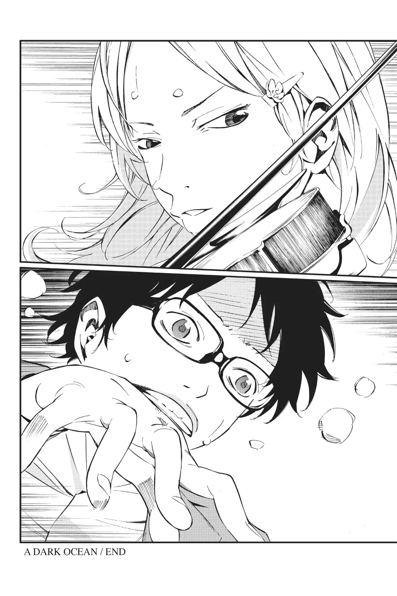 Shigatsu wa Kimi no Uso Chapter 5 page 45 - Chapter 5: A Dark Ocean