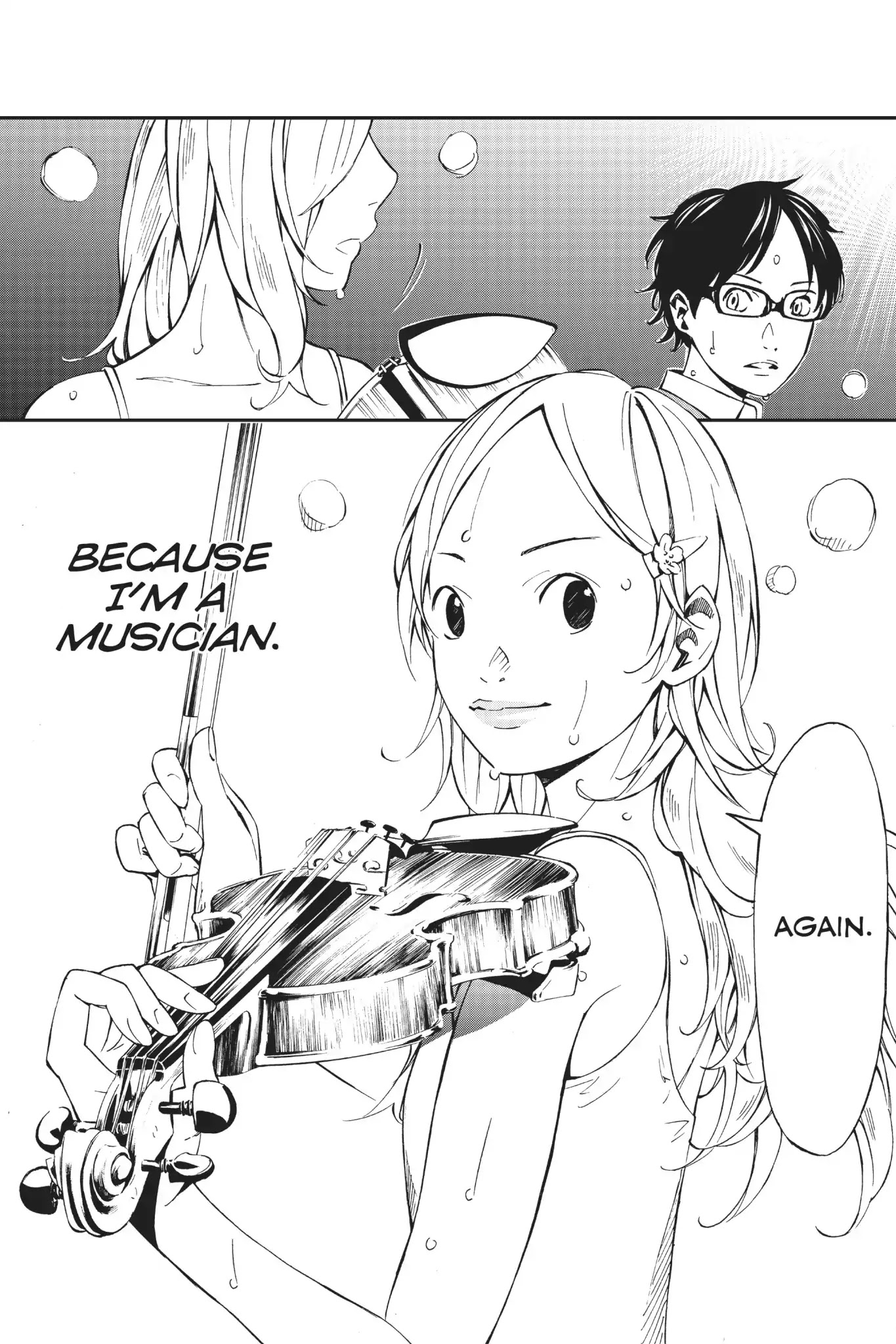 Shigatsu wa Kimi no Uso Chapter 6 page 10 - Chapter 6: From Behind