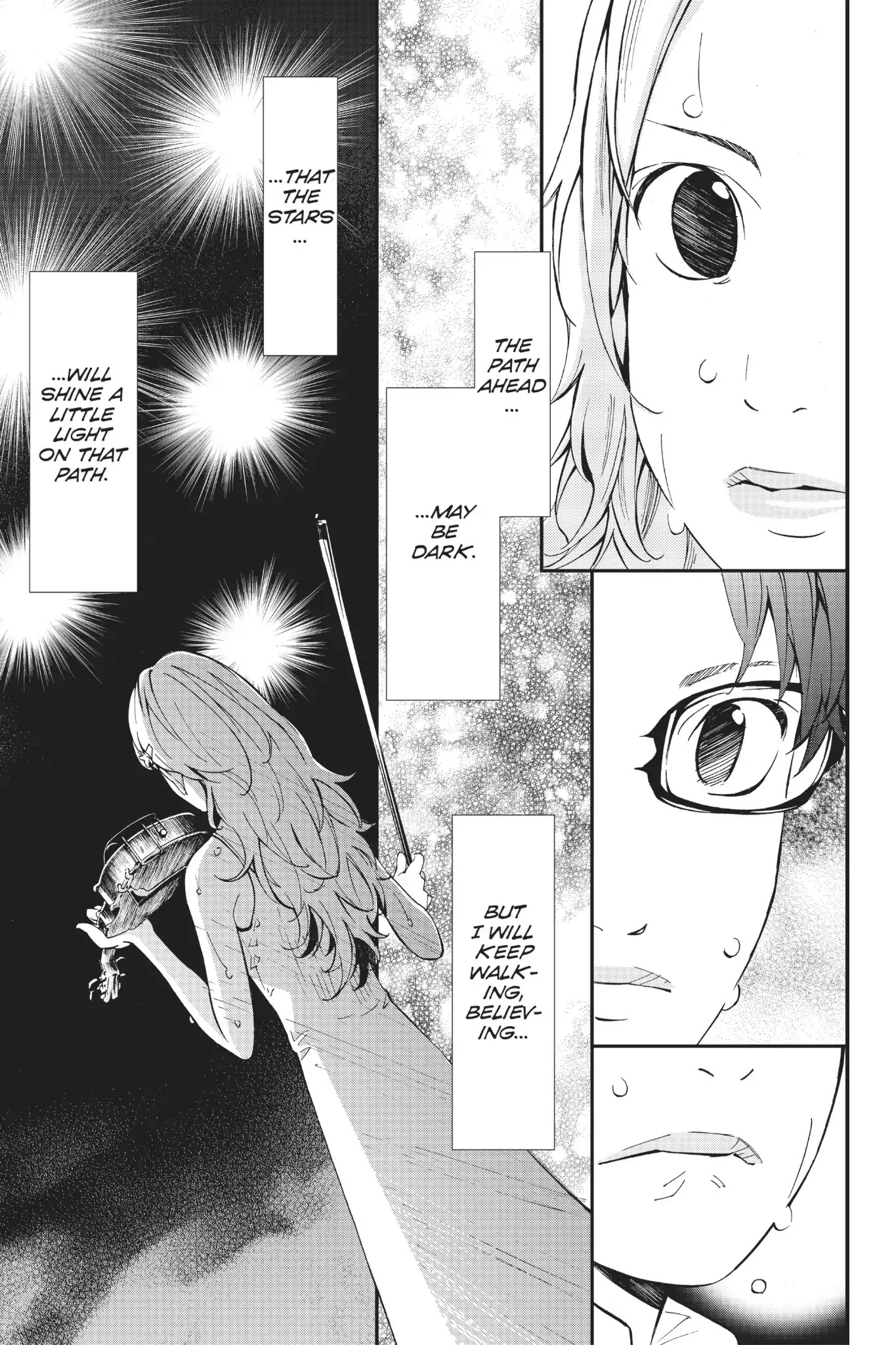Shigatsu wa Kimi no Uso Chapter 6 page 11 - Chapter 6: From Behind