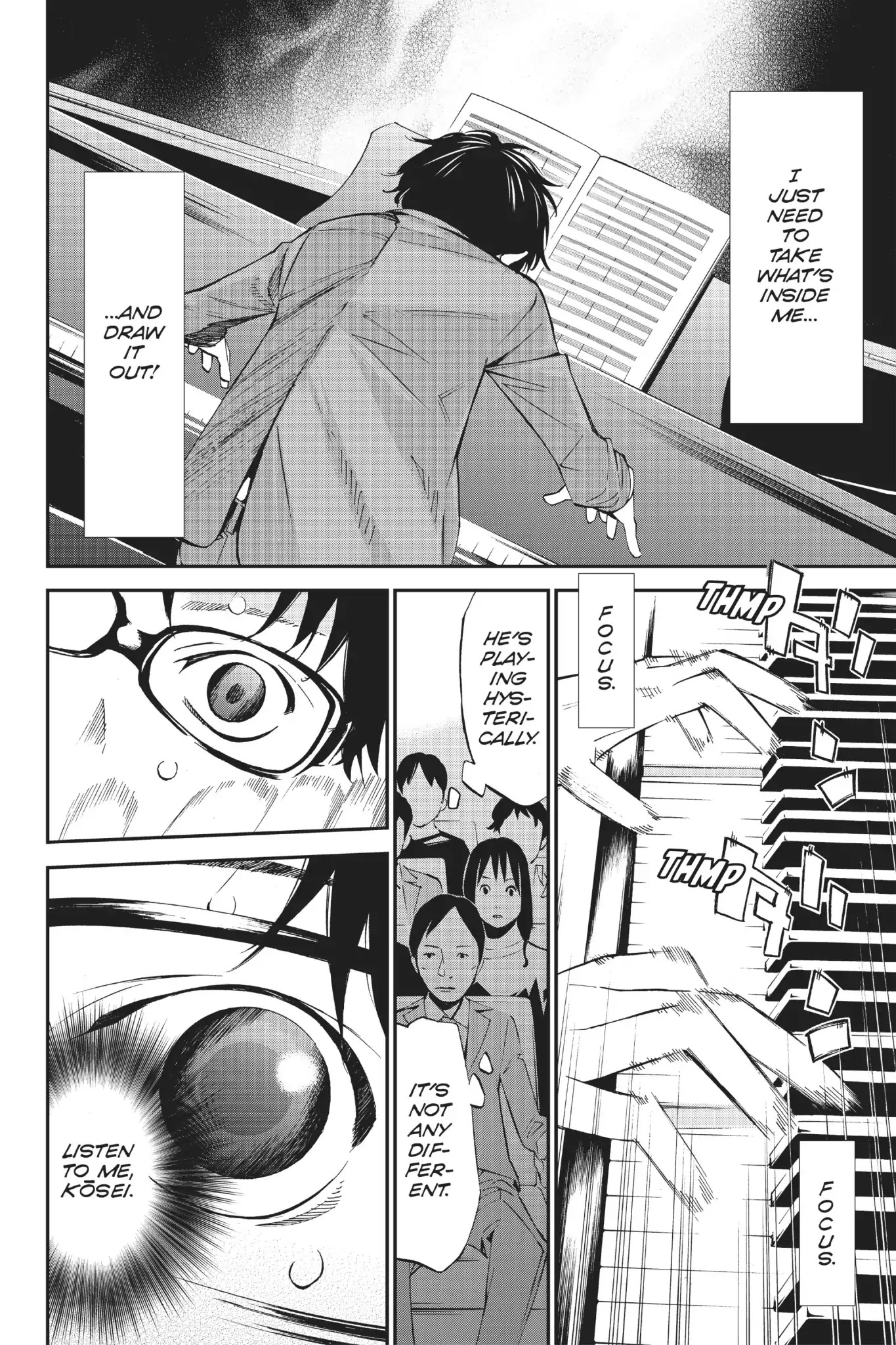Shigatsu wa Kimi no Uso Chapter 6 page 19 - Chapter 6: From Behind