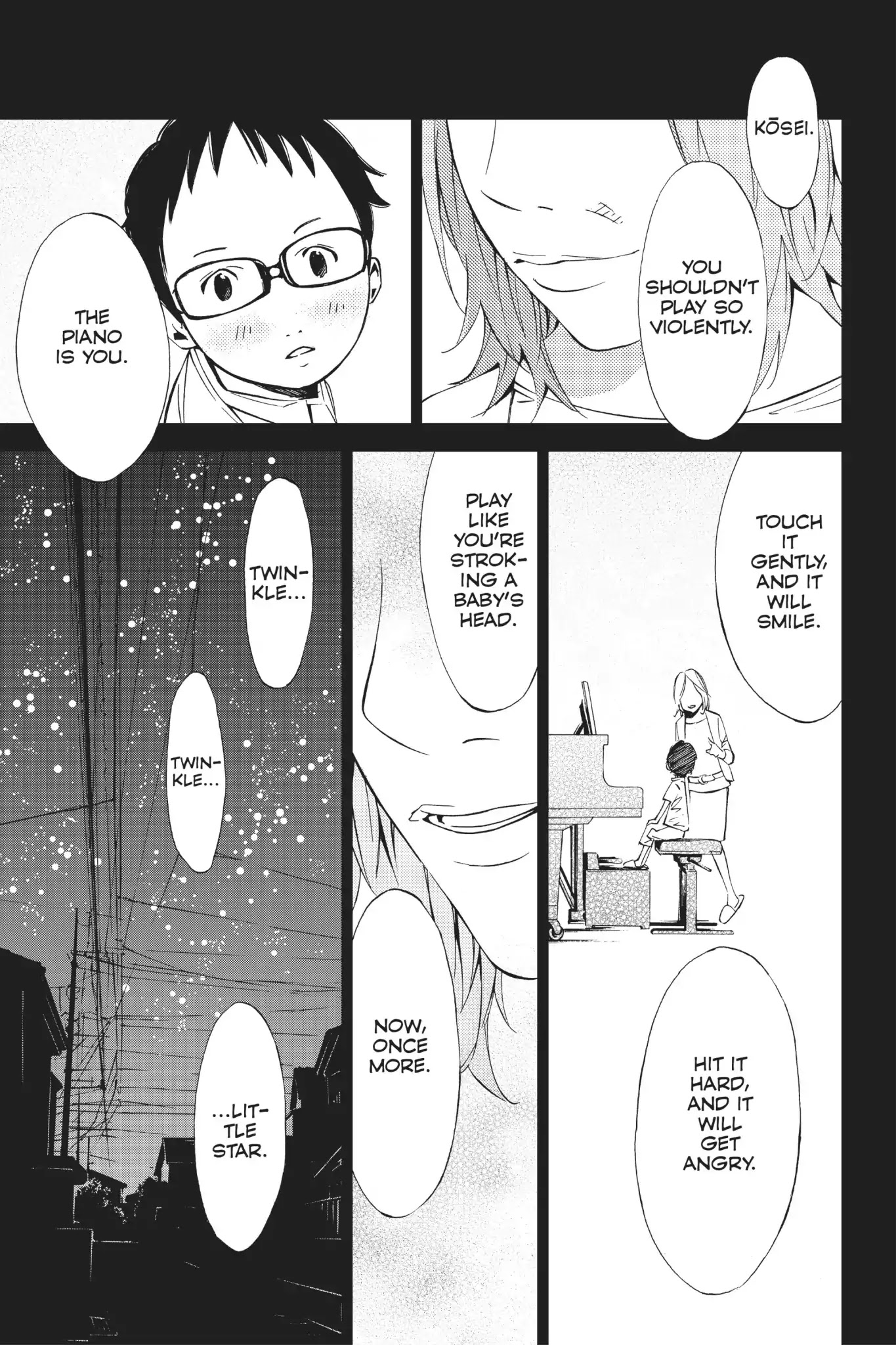 Shigatsu wa Kimi no Uso Chapter 6 page 20 - Chapter 6: From Behind