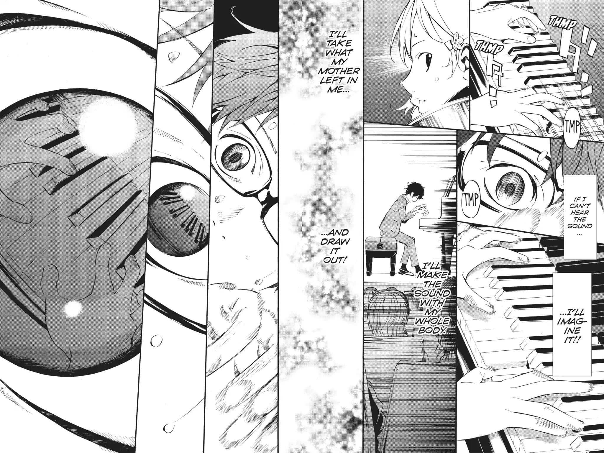 Shigatsu wa Kimi no Uso Chapter 6 page 21 - Chapter 6: From Behind