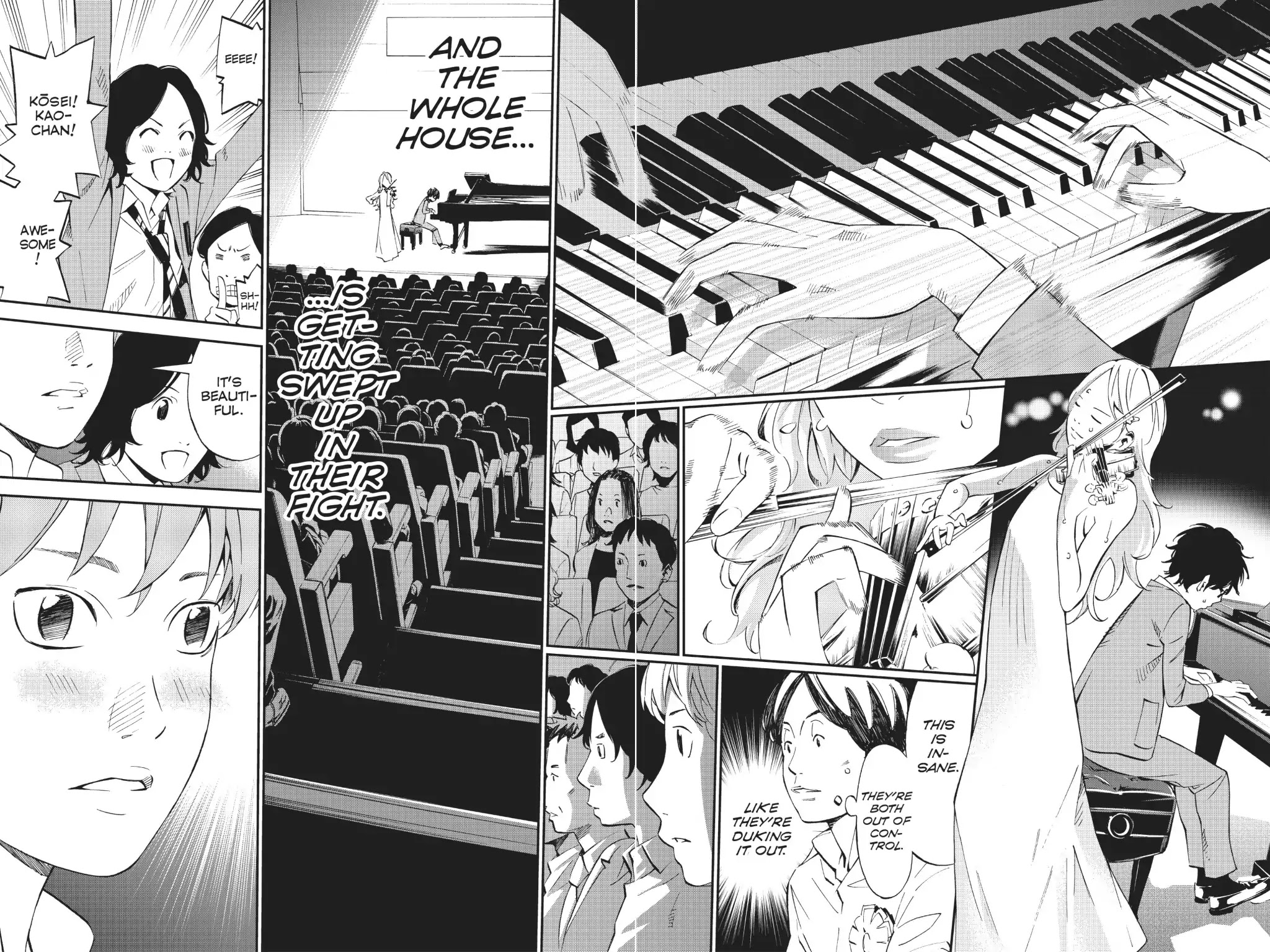 Shigatsu wa Kimi no Uso Chapter 6 page 24 - Chapter 6: From Behind