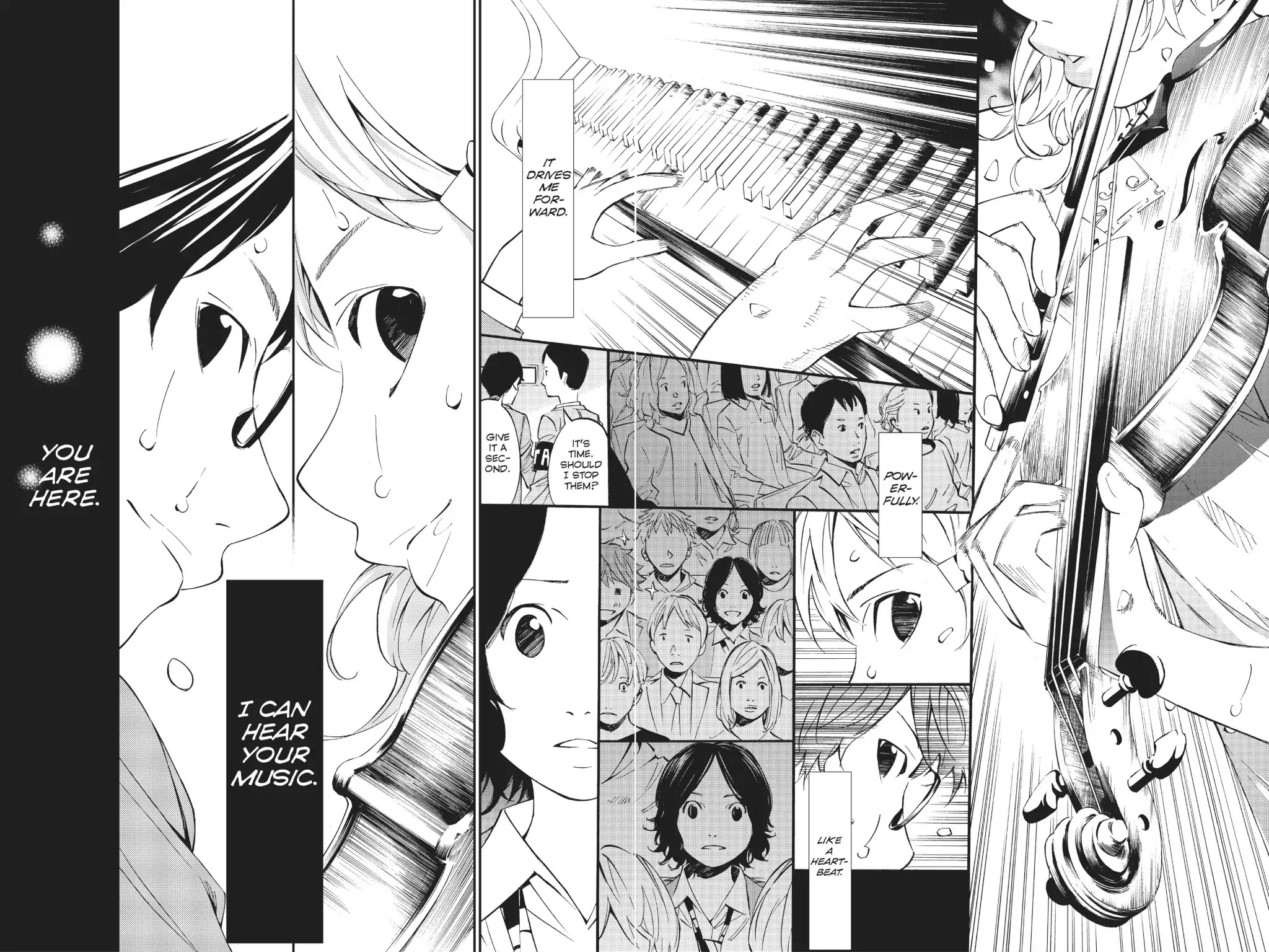 Shigatsu wa Kimi no Uso Chapter 6 page 27 - Chapter 6: From Behind