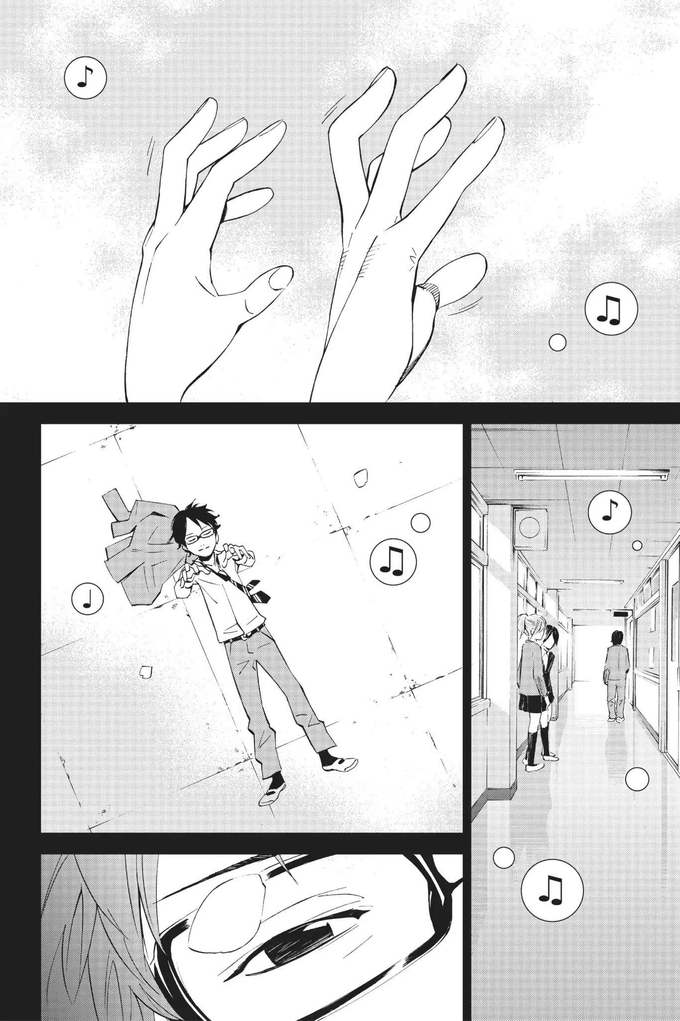 Shigatsu wa Kimi no Uso Chapter 6 page 28 - Chapter 6: From Behind