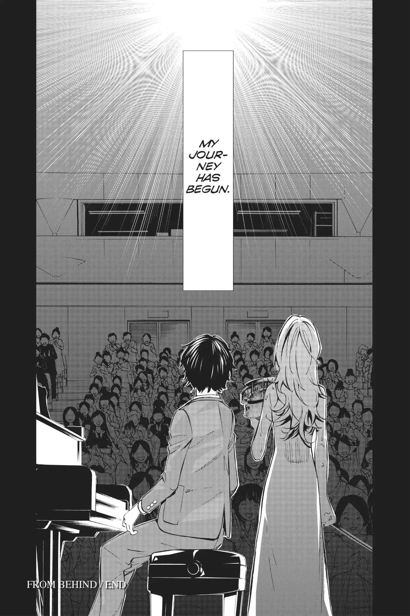 Shigatsu wa Kimi no Uso Chapter 6 page 32 - Chapter 6: From Behind