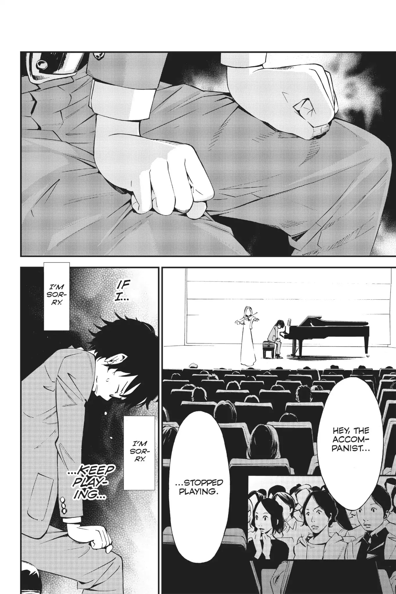 Shigatsu wa Kimi no Uso Chapter 6 page 5 - Chapter 6: From Behind