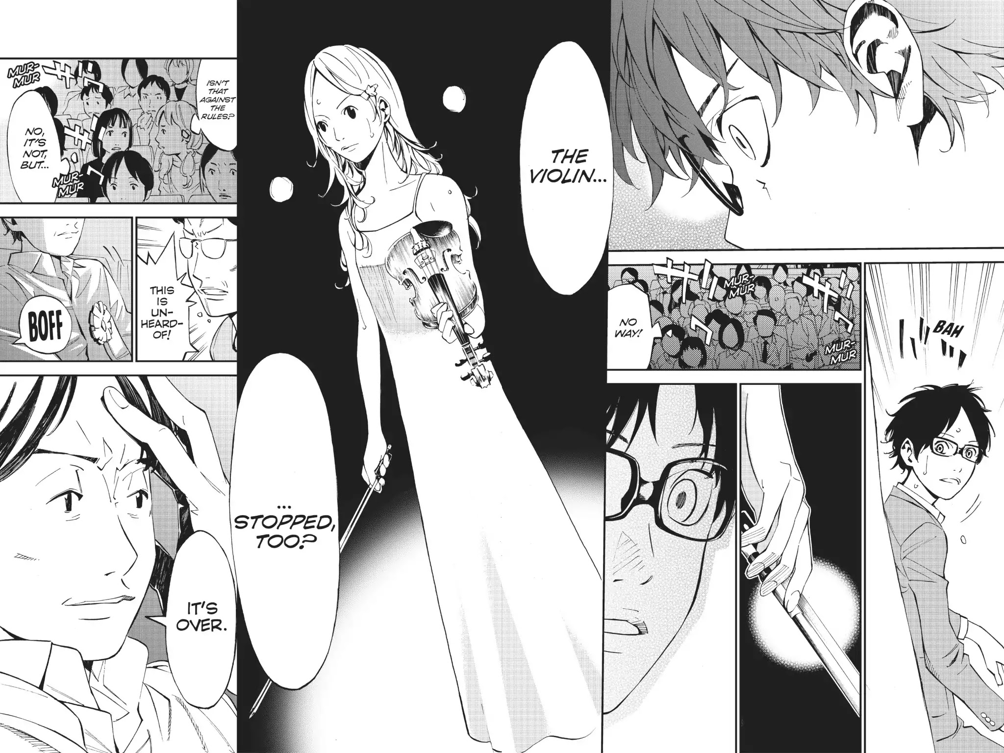 Shigatsu wa Kimi no Uso Chapter 6 page 7 - Chapter 6: From Behind