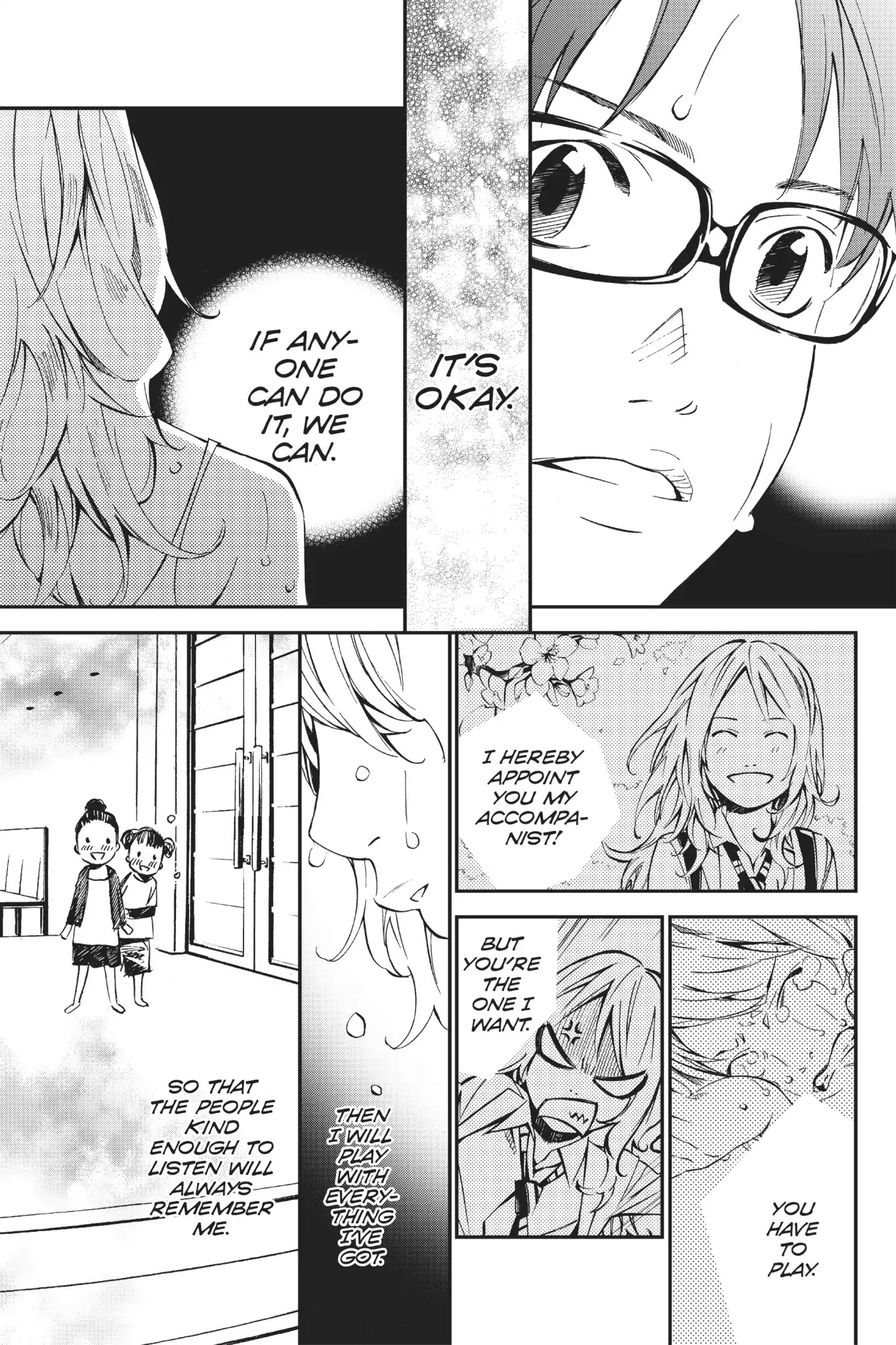 Shigatsu wa Kimi no Uso Chapter 6 page 9 - Chapter 6: From Behind