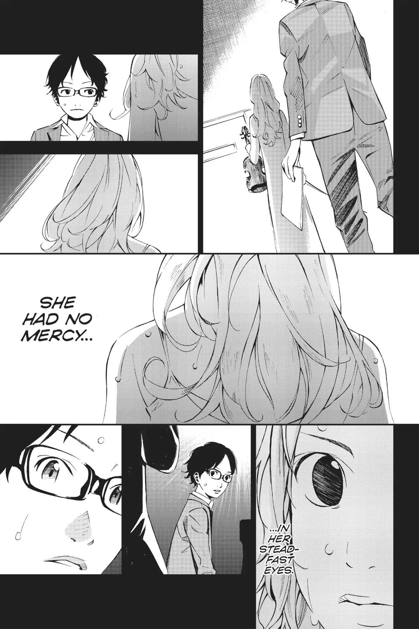 Shigatsu wa Kimi no Uso Chapter 7 page 37 - Chapter 7: Cloudy Skies