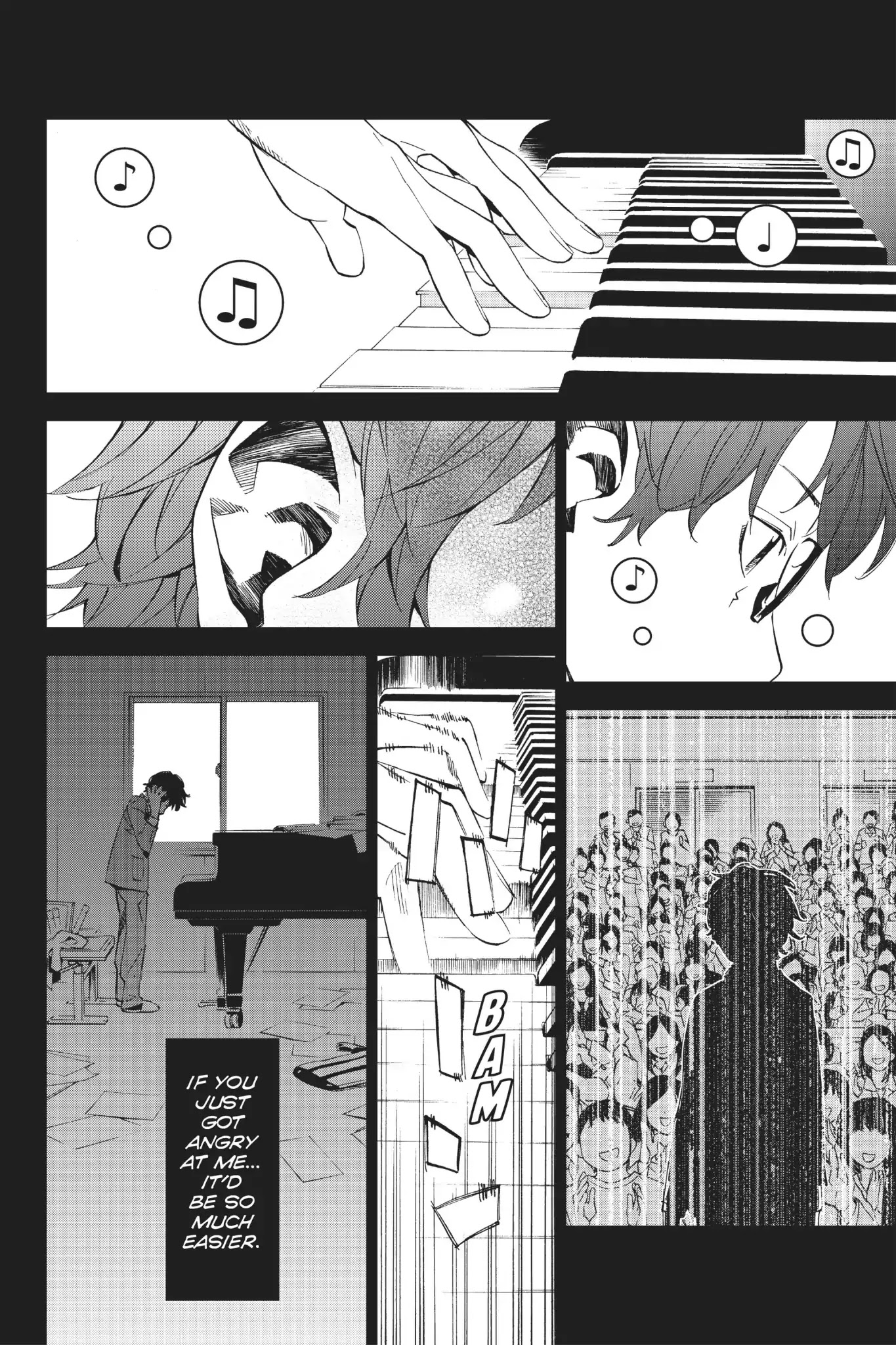 Shigatsu wa Kimi no Uso Chapter 7 page 8 - Chapter 7: Cloudy Skies