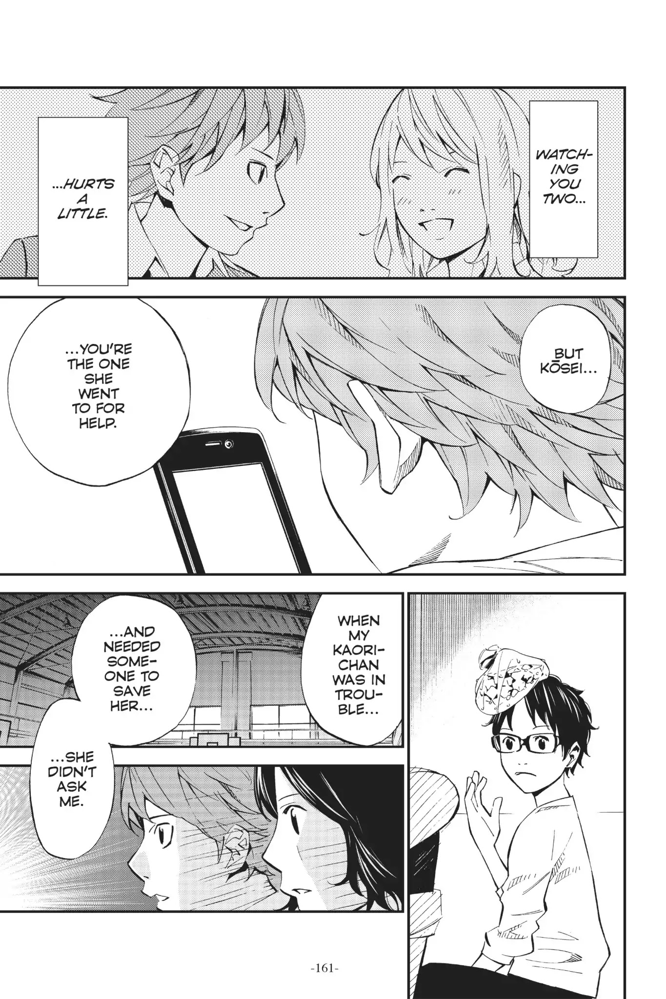 Shigatsu wa Kimi no Uso Chapter 8 page 10 - Chapter 8: The Water's Surface