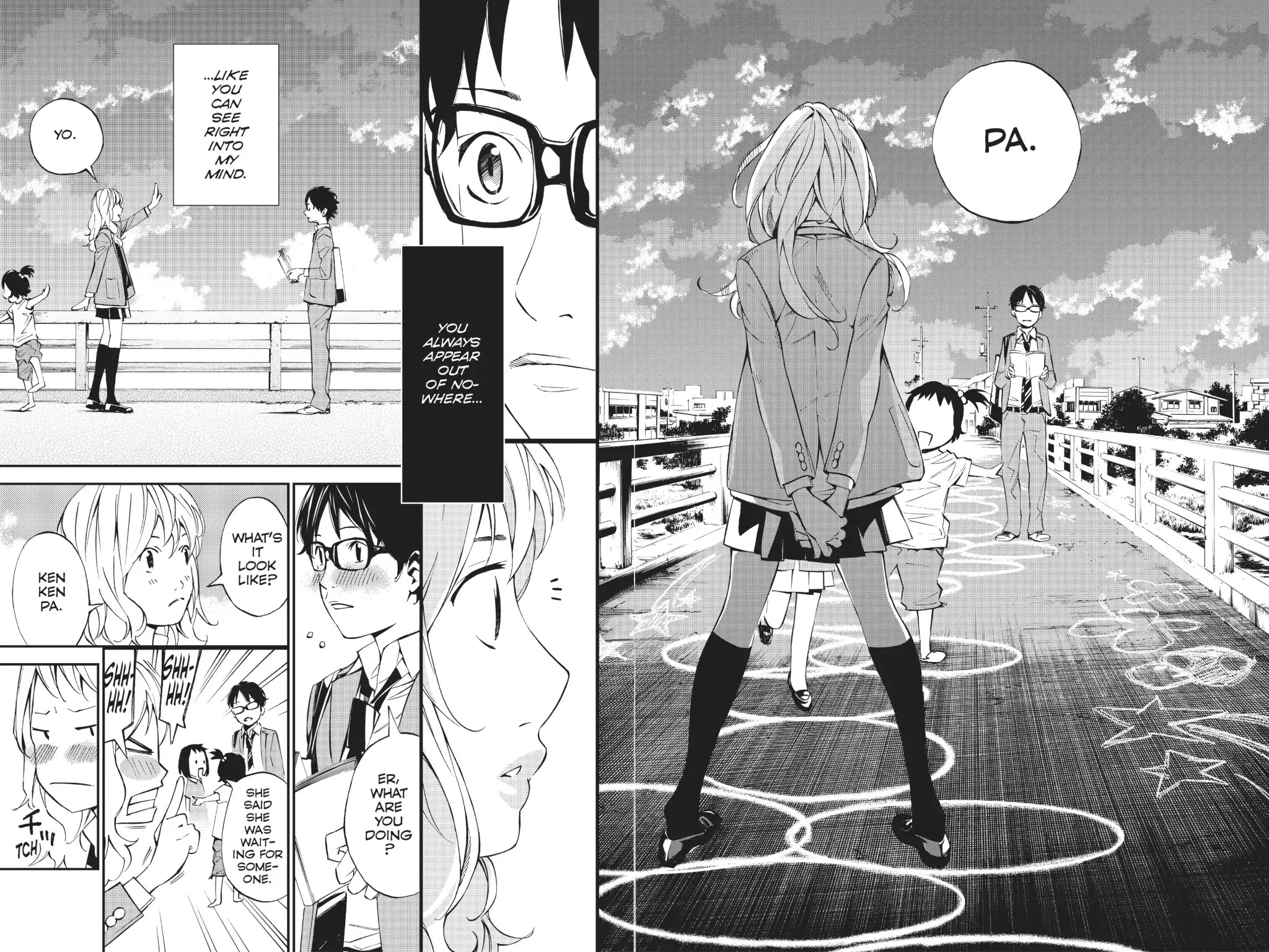 Shigatsu wa Kimi no Uso Chapter 8 page 23 - Chapter 8: The Water's Surface