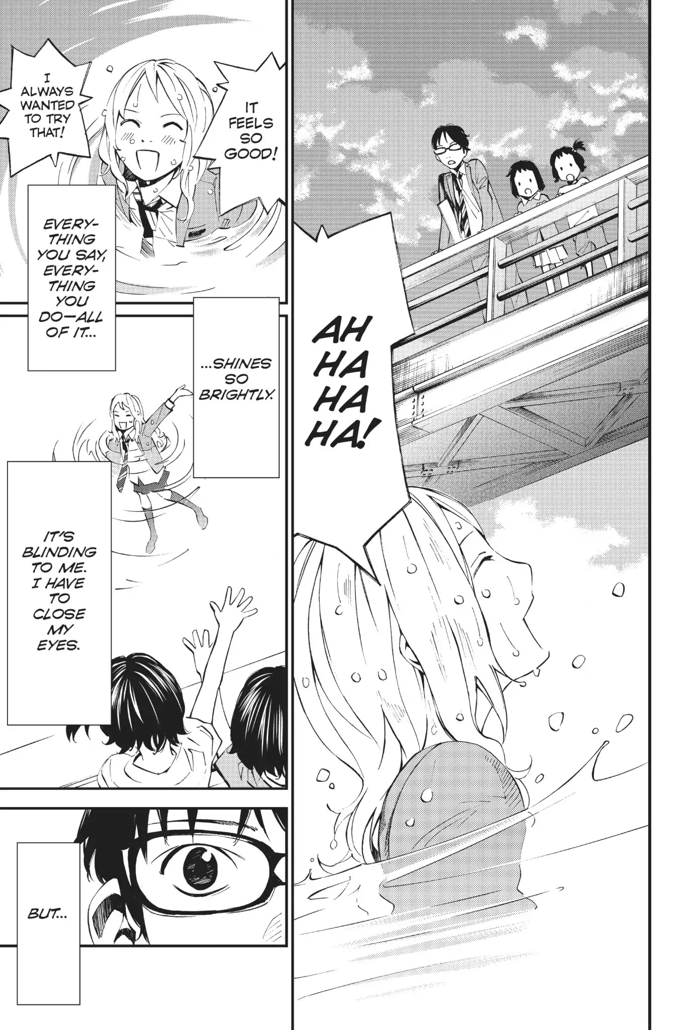 Shigatsu wa Kimi no Uso Chapter 8 page 32 - Chapter 8: The Water's Surface