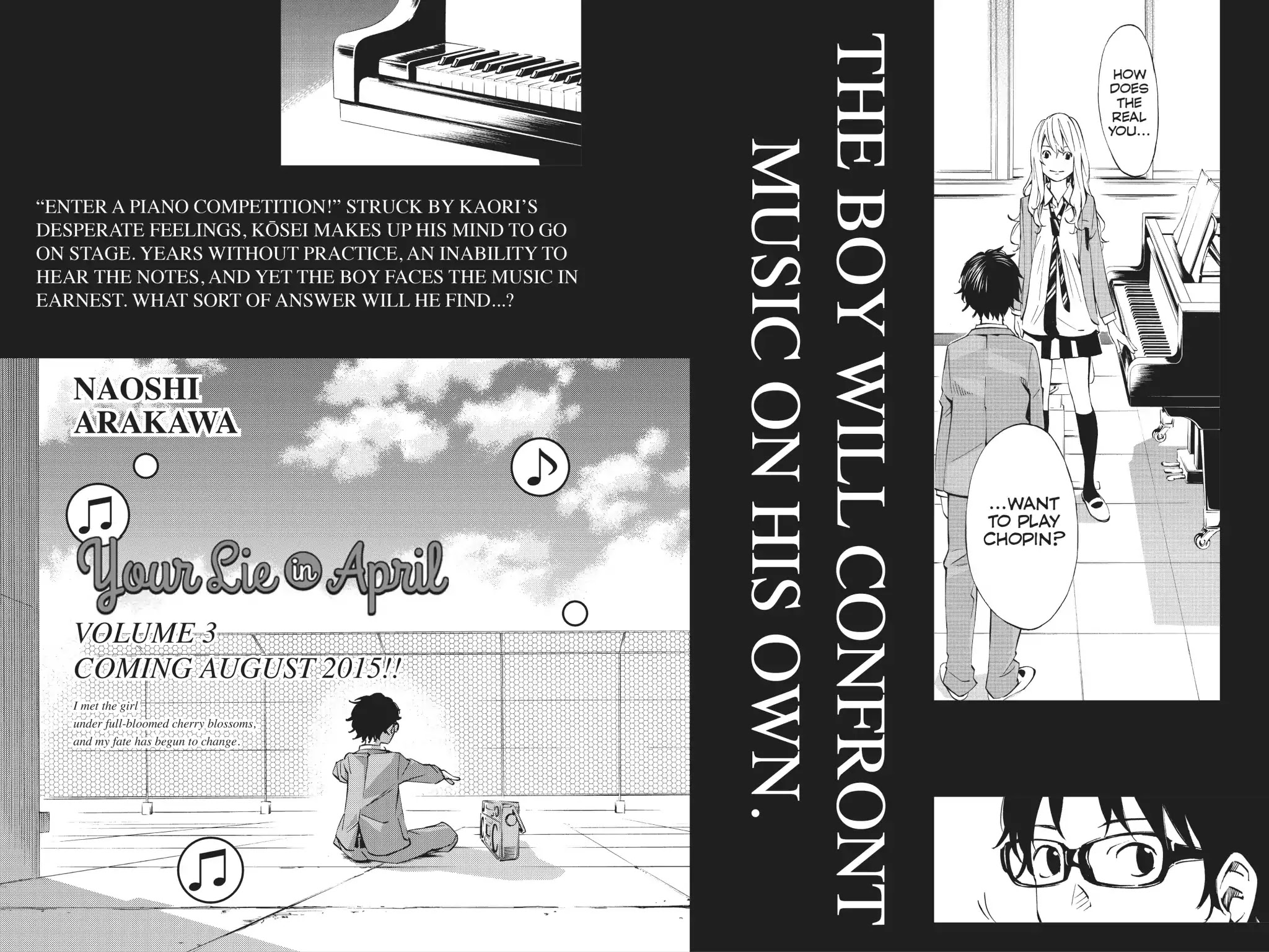 Shigatsu wa Kimi no Uso Chapter 8 page 39 - Chapter 8: The Water's Surface