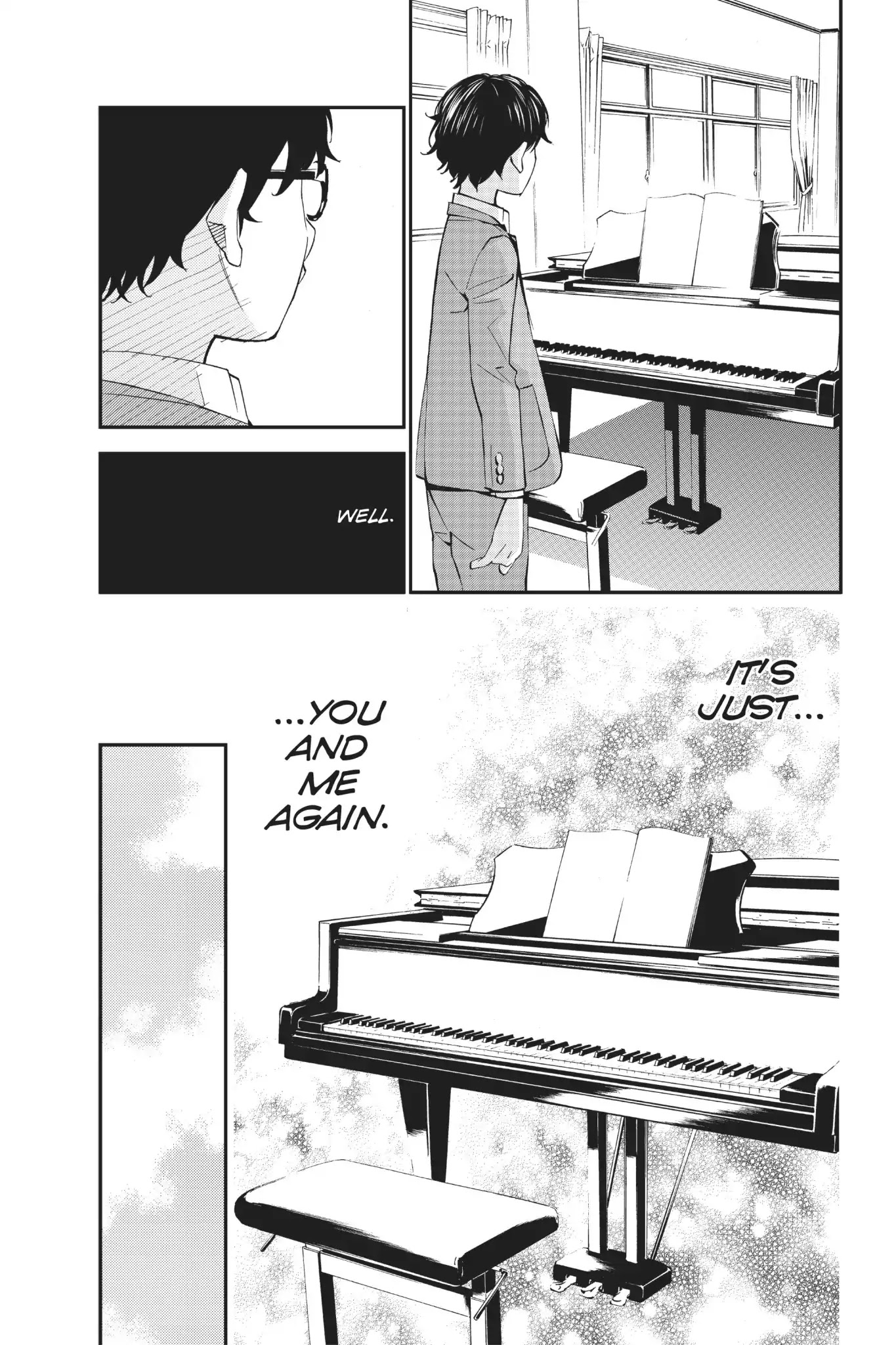 Shigatsu wa Kimi no Uso Chapter 9 page 19 - Chapter 9: The Cassette Recording and The Moon