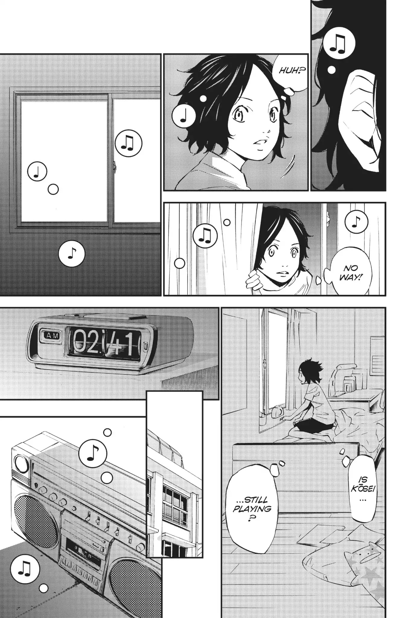 Shigatsu wa Kimi no Uso Chapter 9 page 23 - Chapter 9: The Cassette Recording and The Moon