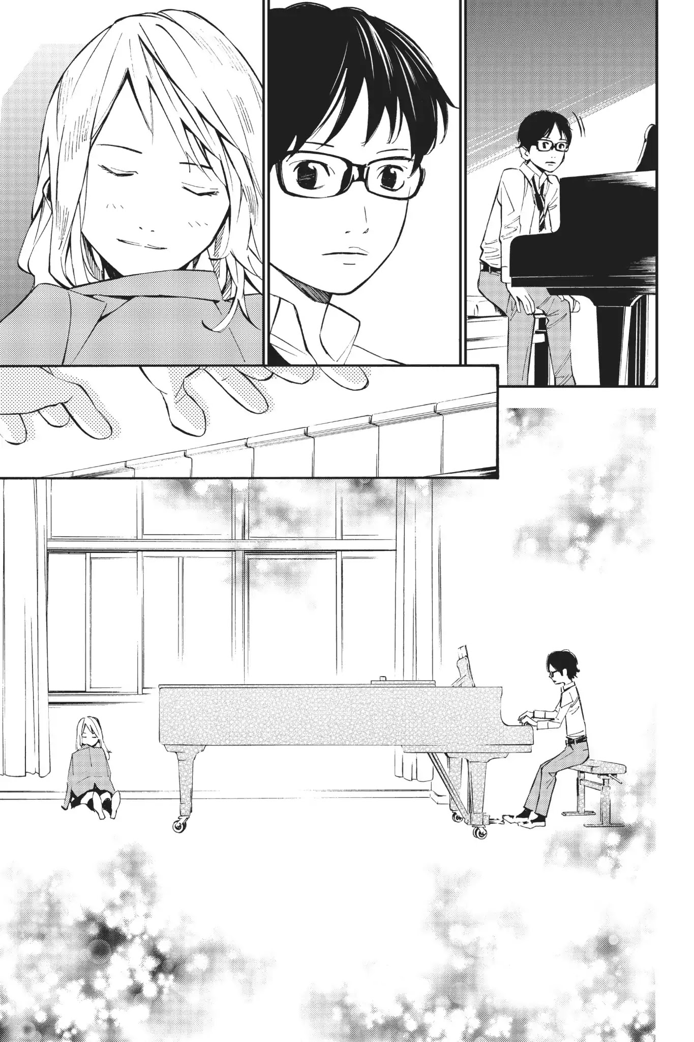 Shigatsu wa Kimi no Uso Chapter 9 page 27 - Chapter 9: The Cassette Recording and The Moon