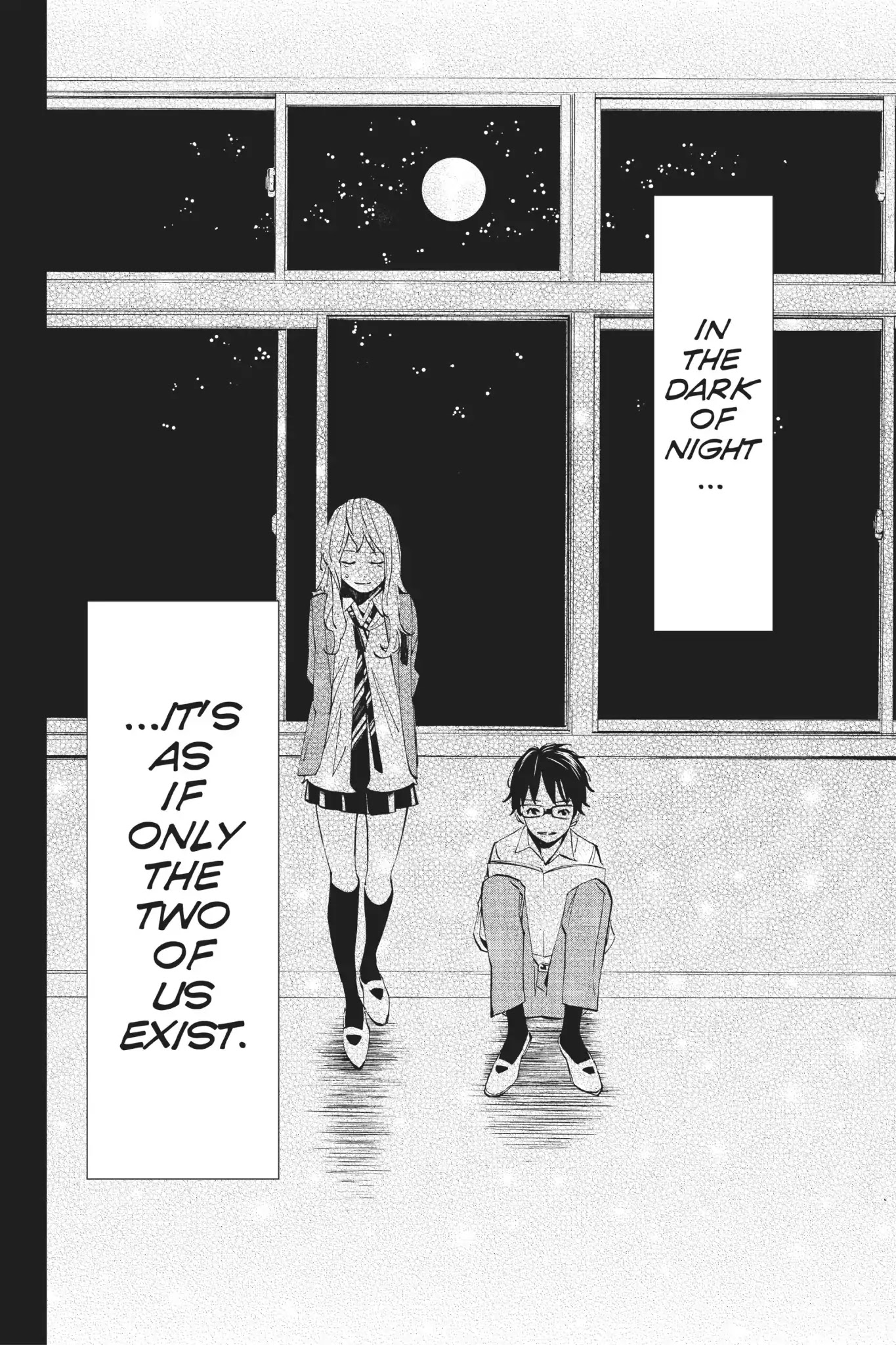 Shigatsu wa Kimi no Uso Chapter 9 page 44 - Chapter 9: The Cassette Recording and The Moon
