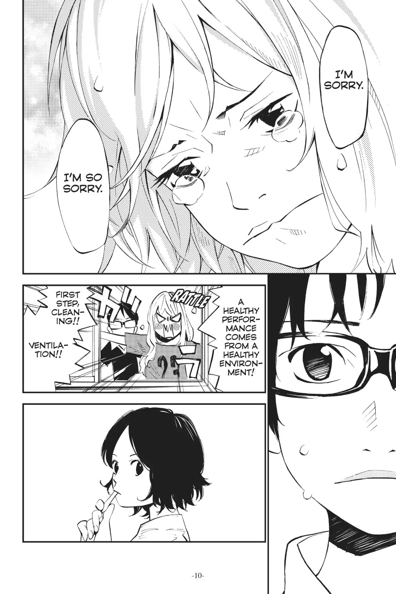 Shigatsu wa Kimi no Uso Chapter 9 page 9 - Chapter 9: The Cassette Recording and The Moon