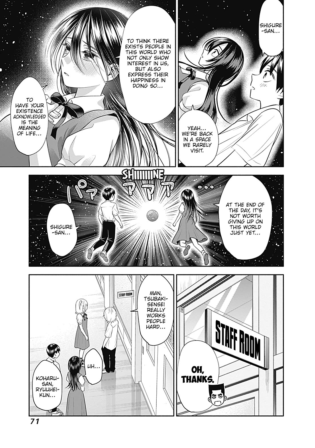 Shigure-San Wants to Shine! Chapter 27 page 14 - Chapter 27: Thank you