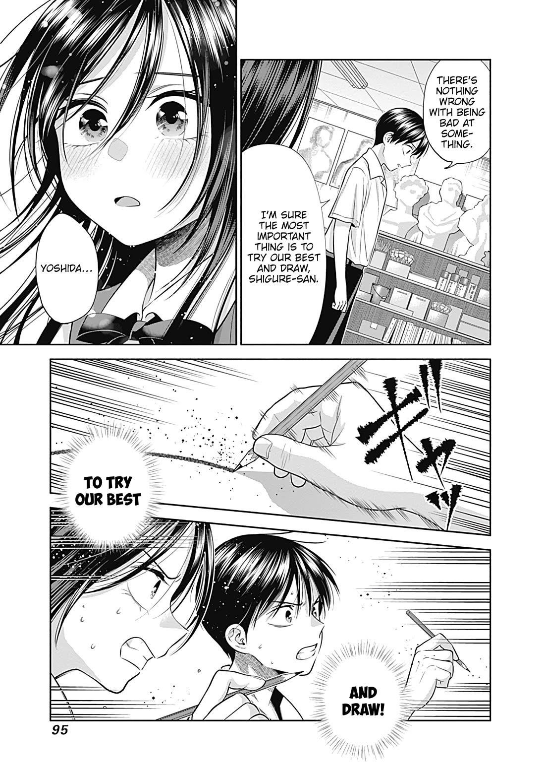 Shigure-San Wants to Shine! Chapter 29 page 10 - Chapter 29: Can't do it