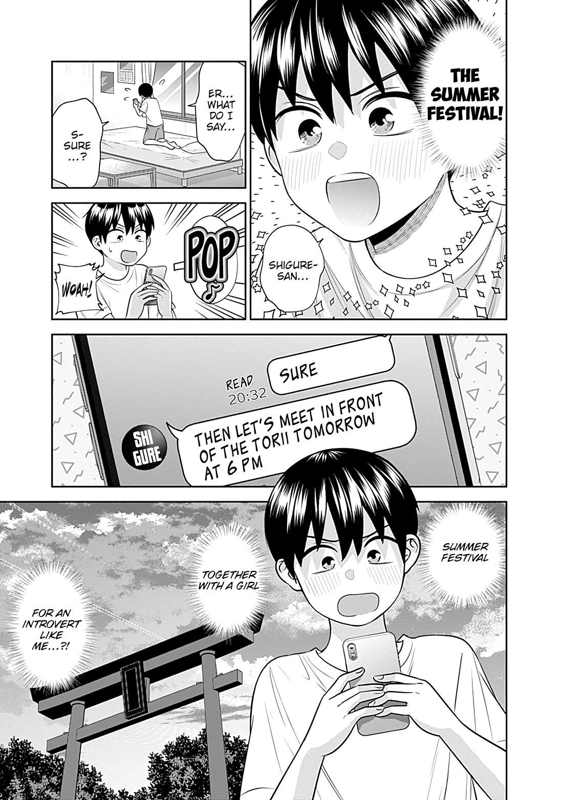Shigure-San Wants to Shine! Chapter 34 page 4 - Chapter 34: All this way