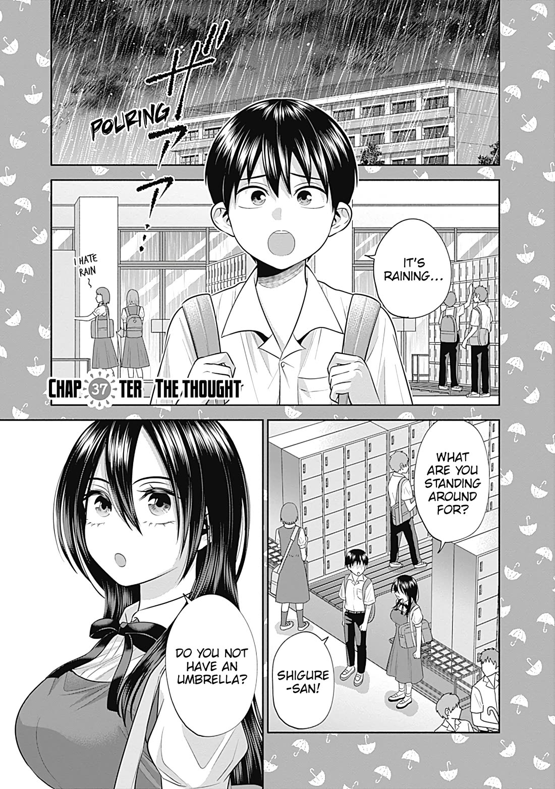 Shigure-San Wants to Shine! Chapter 37 page 2 - Chapter 37: The thought